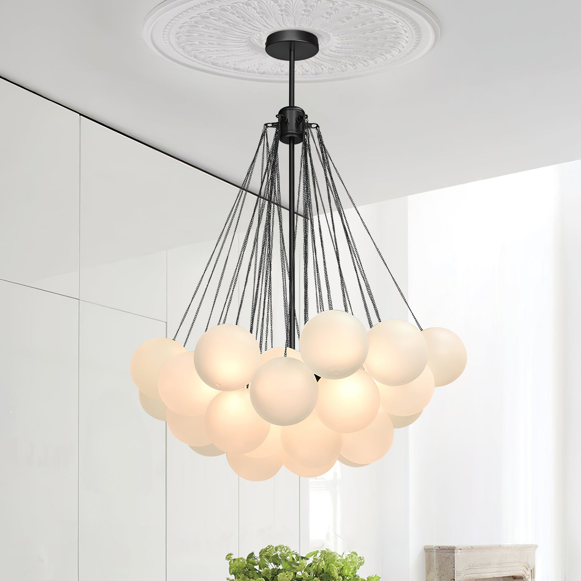 Bubble Chandelier - Blowlighting