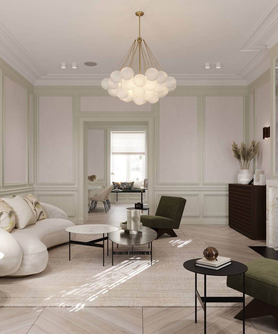 Bubble Chandelier - Blowlighting