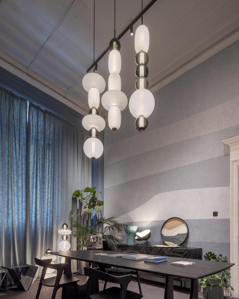 Candied Glass Combo Pendant Light - Blowlighting