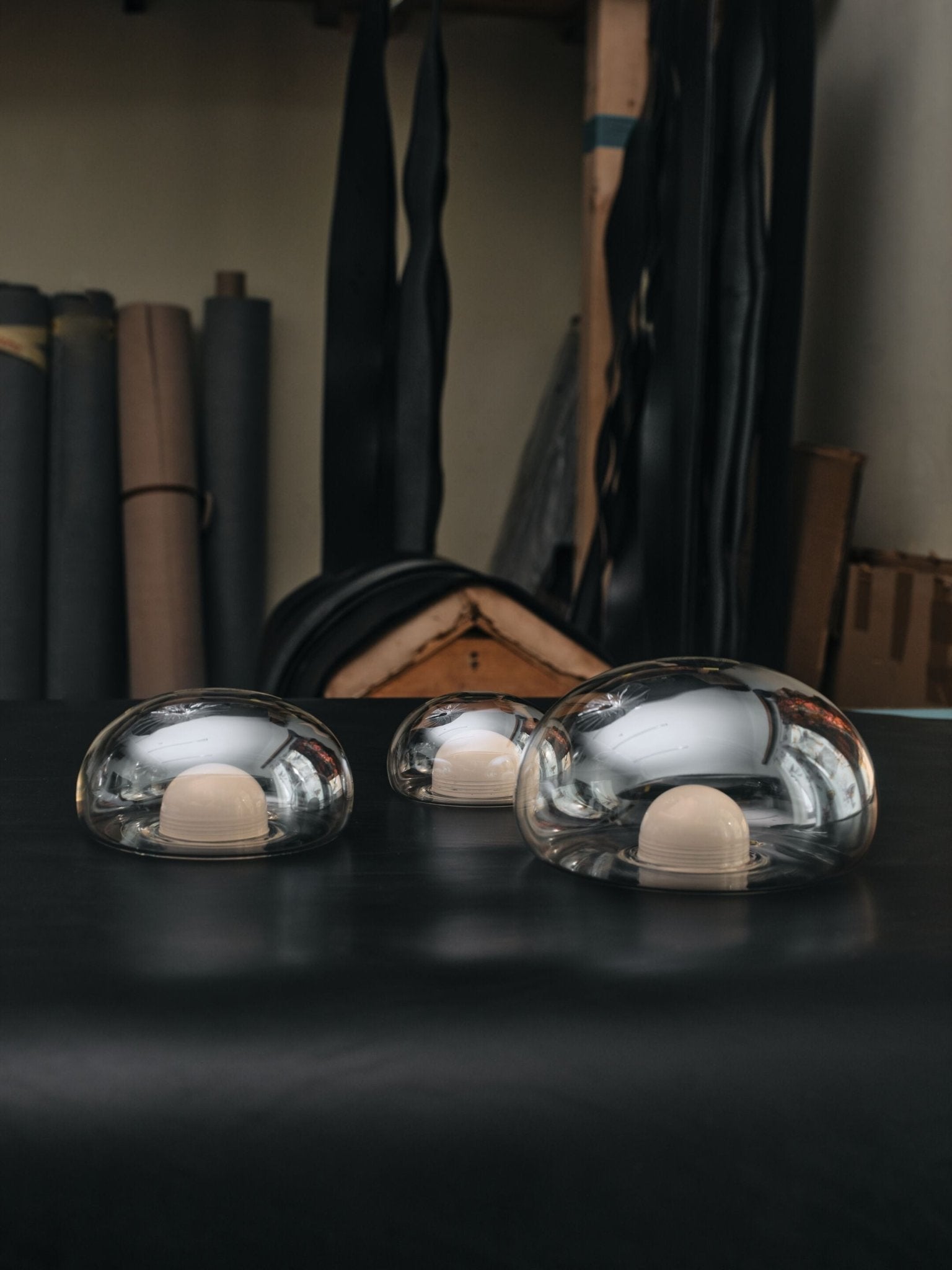 Bubbles Glass Floor Lamp - Blowlighting