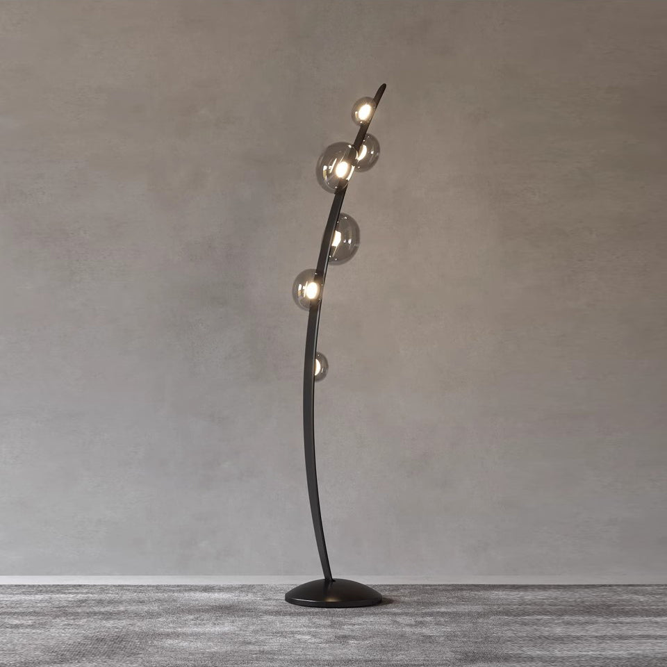 Bubbles Glass Floor Lamp - Blowlighting