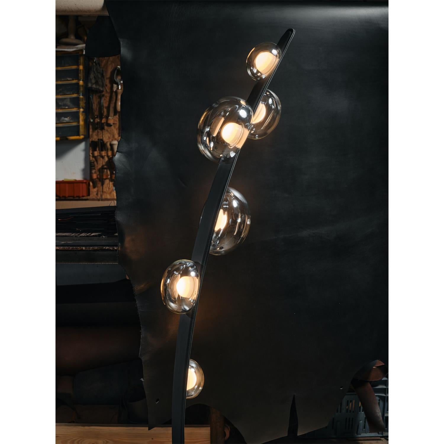 Bubbles Glass Floor Lamp - Blowlighting