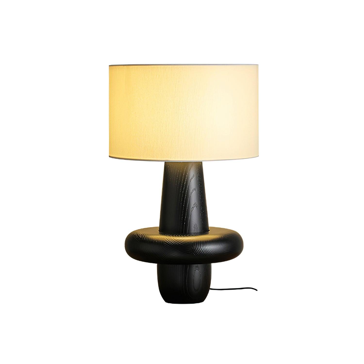 Ring Minimalist Wood Table Lamp - Blowlighting