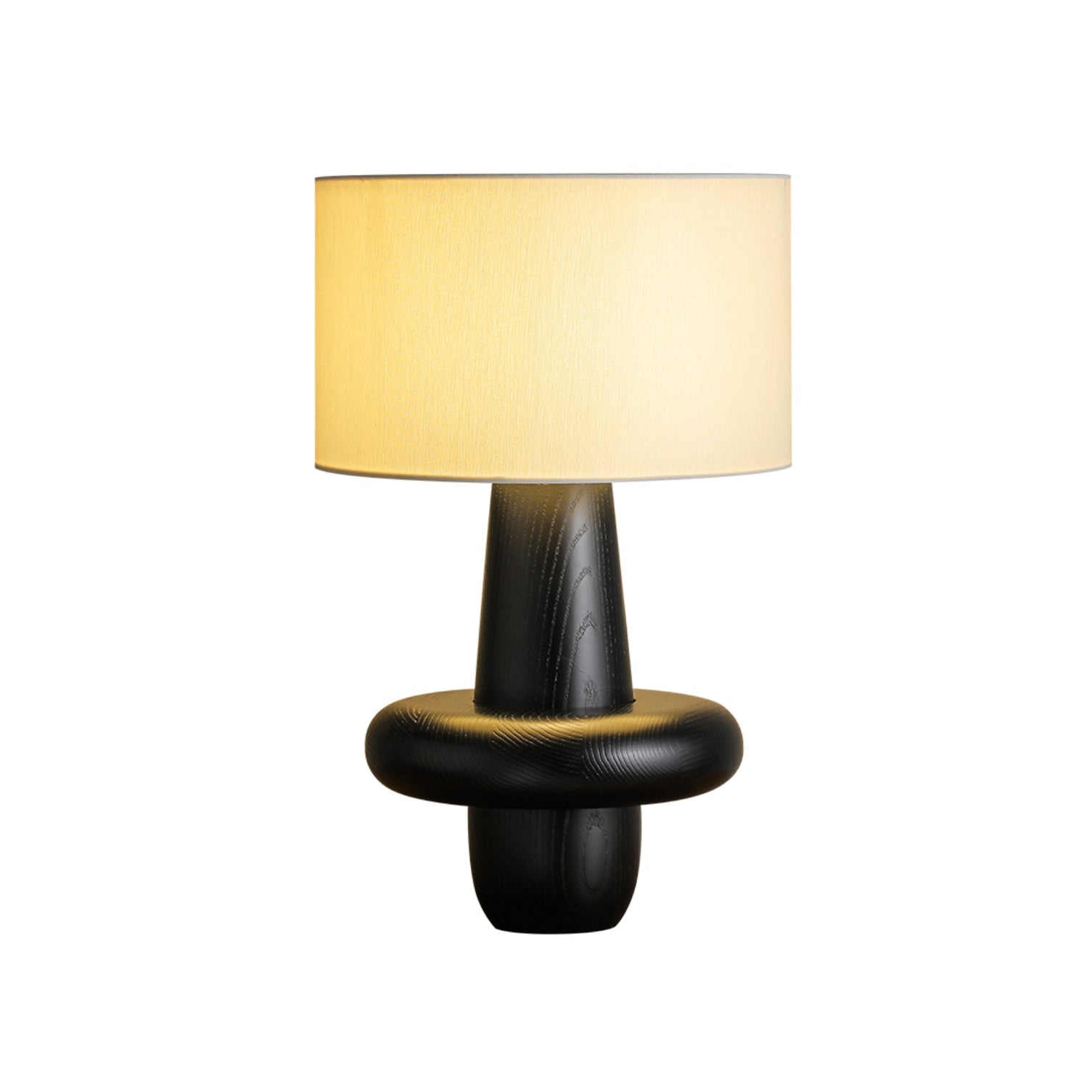 Ring Minimalist Wood Table Lamp - Blowlighting