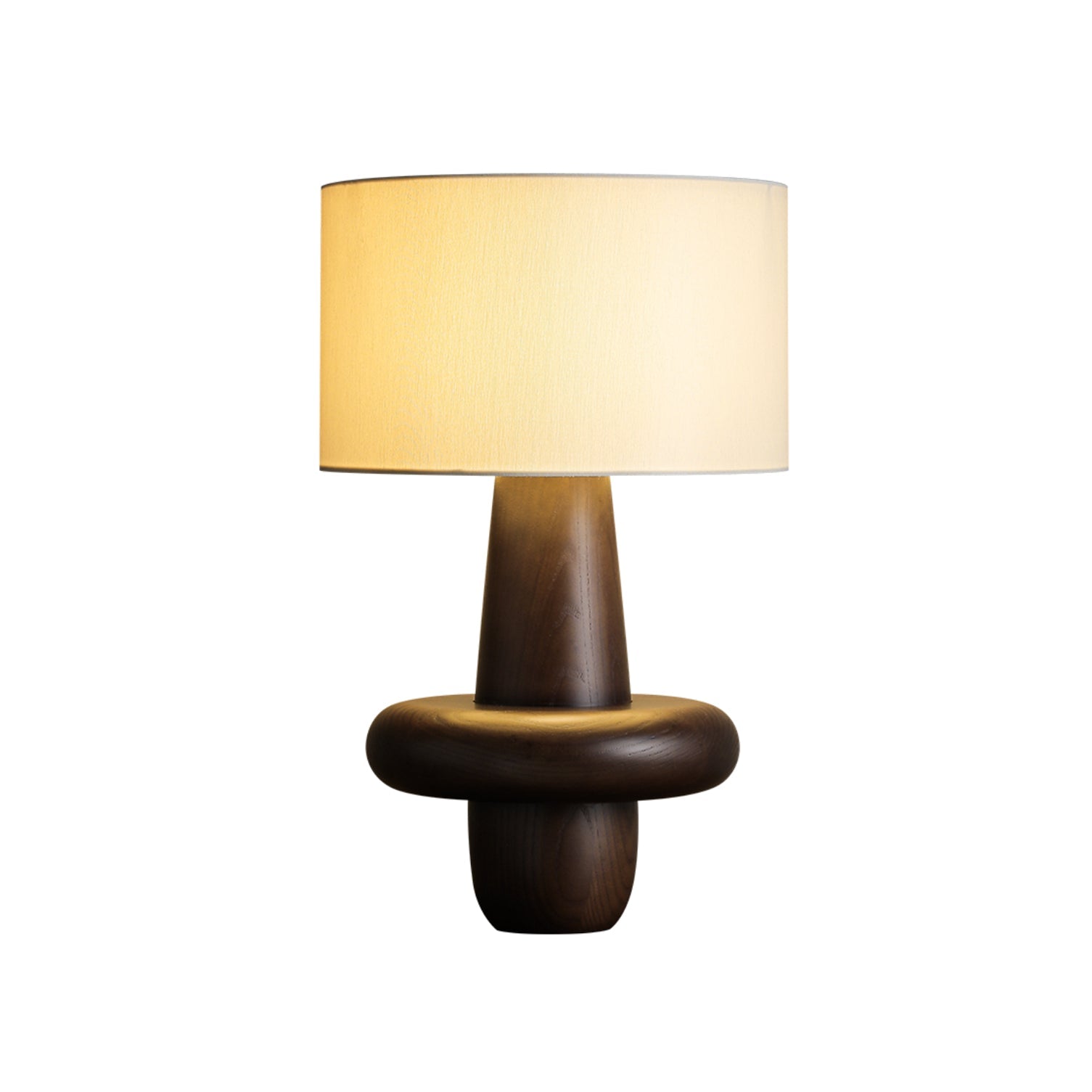 Ring Minimalist Wood Table Lamp - Blowlighting