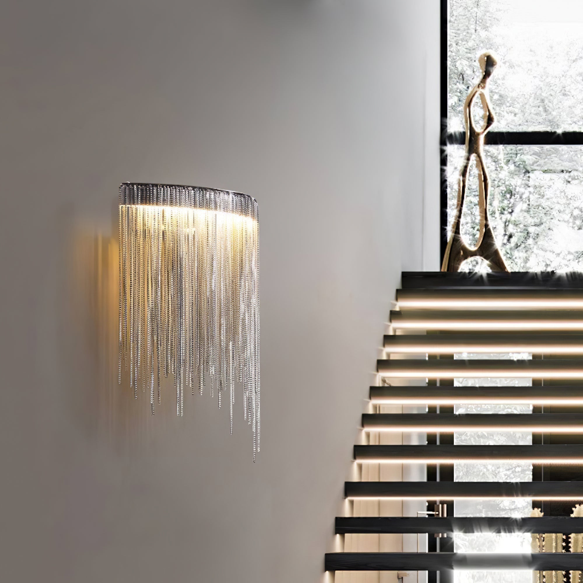 Cadena Tassel Wall Lamp - Blowlighting