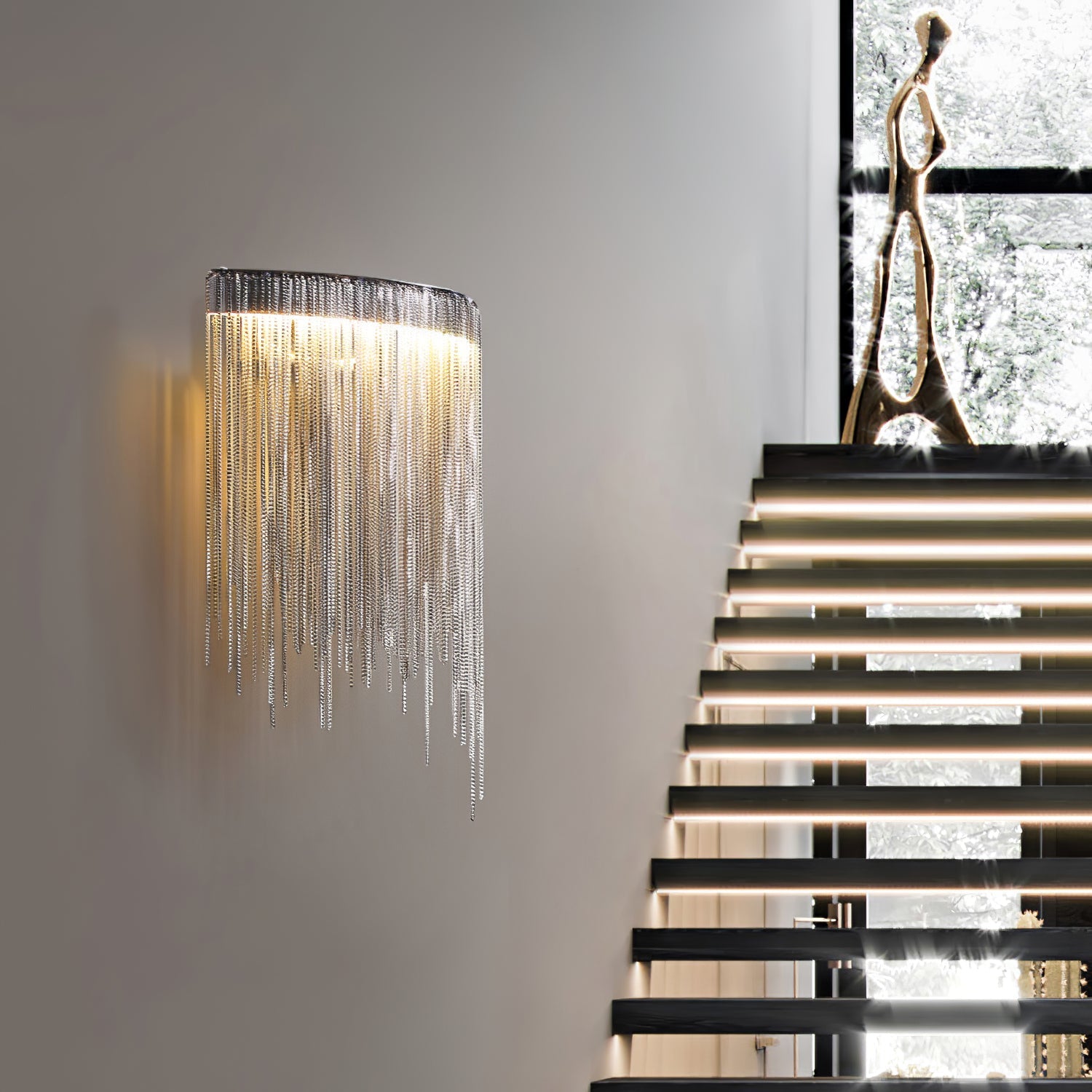 Cadena Tassel Wall Lamp - Blowlighting