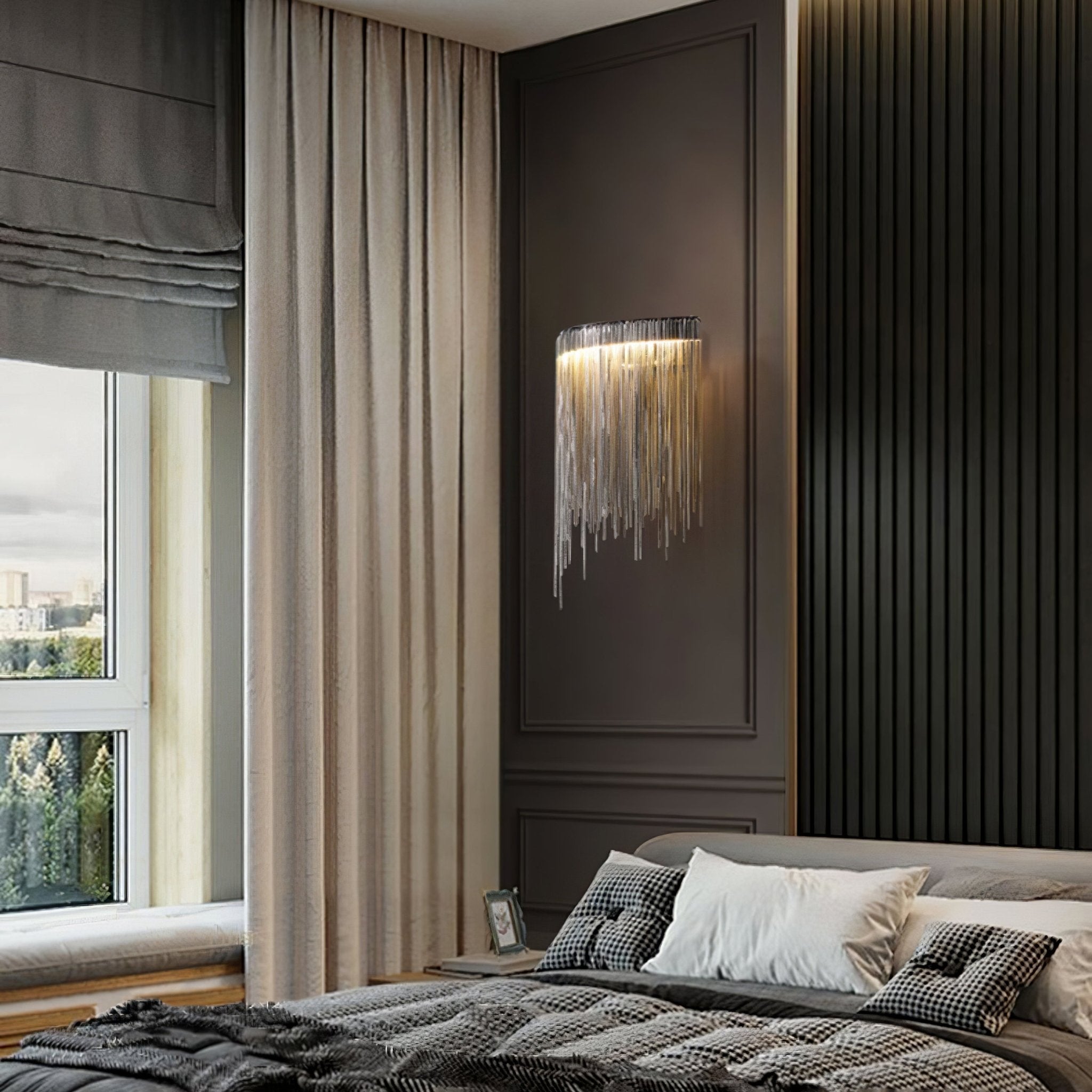 Cadena Tassel Wall Lamp - Blowlighting