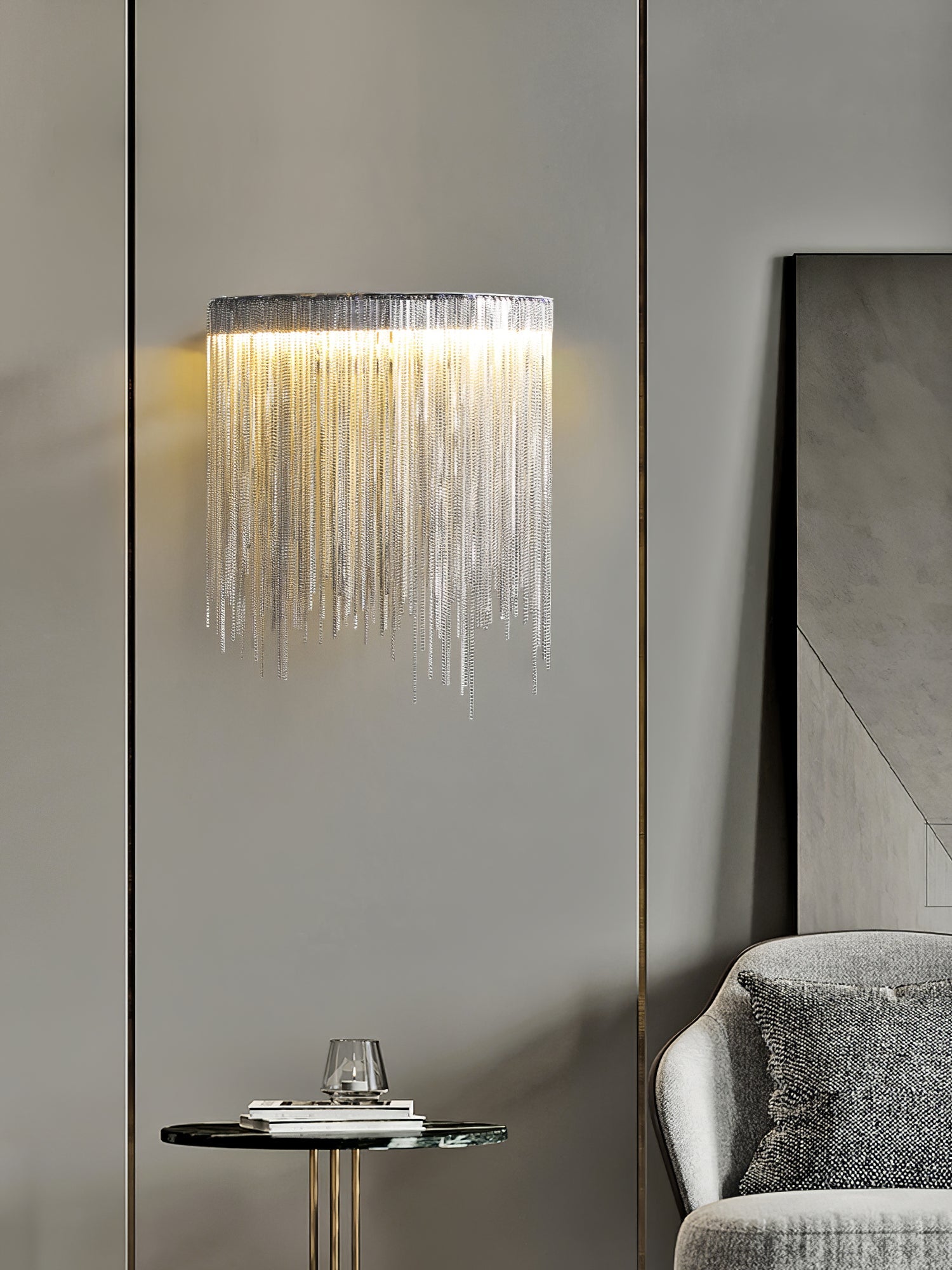 Cadena Tassel Wall Lamp - Blowlighting