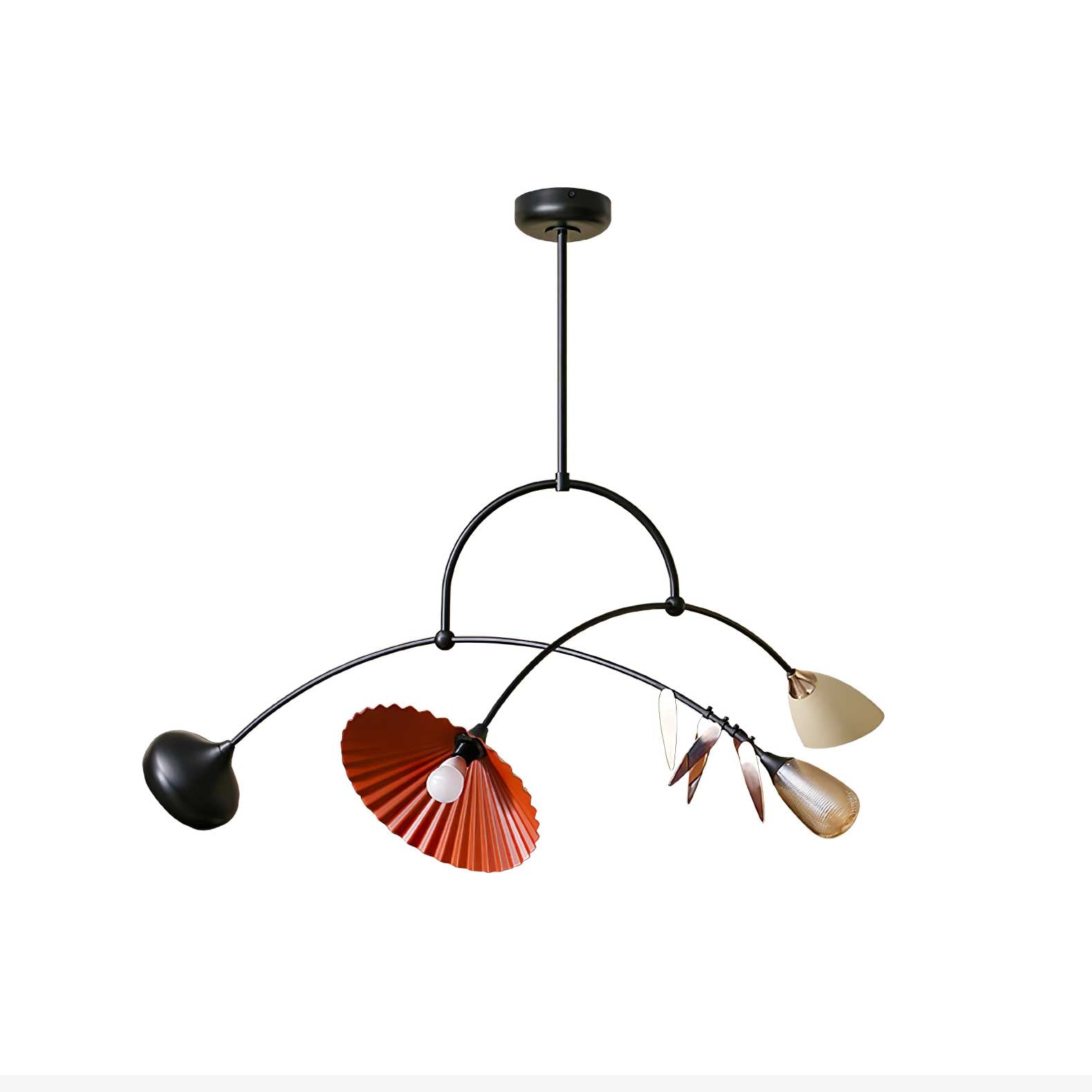 FloraCurv Glass Artisan Pendant Light - Blowlighting