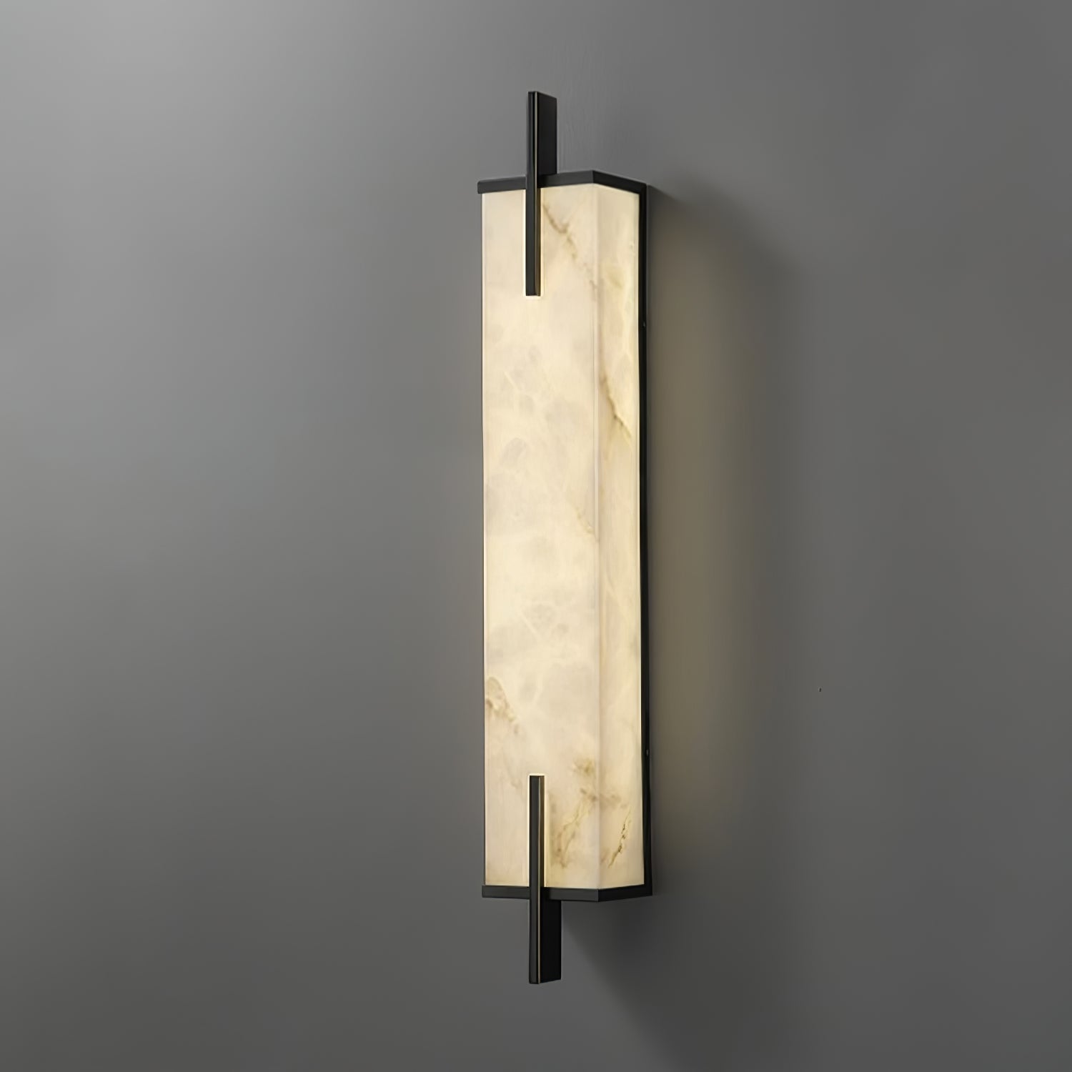 Aurcarir Rectangular Alabaster Wall Light - Blowlighting
