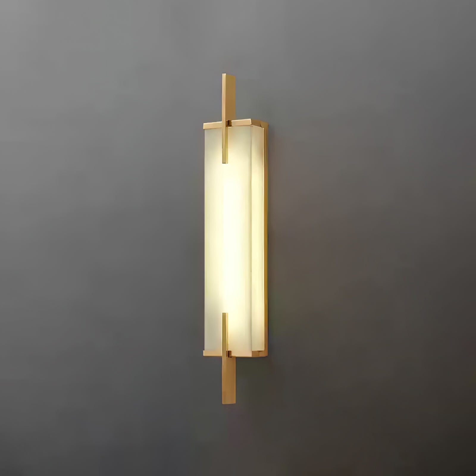 Aurcarir Rectangular Alabaster Wall Light - Blowlighting