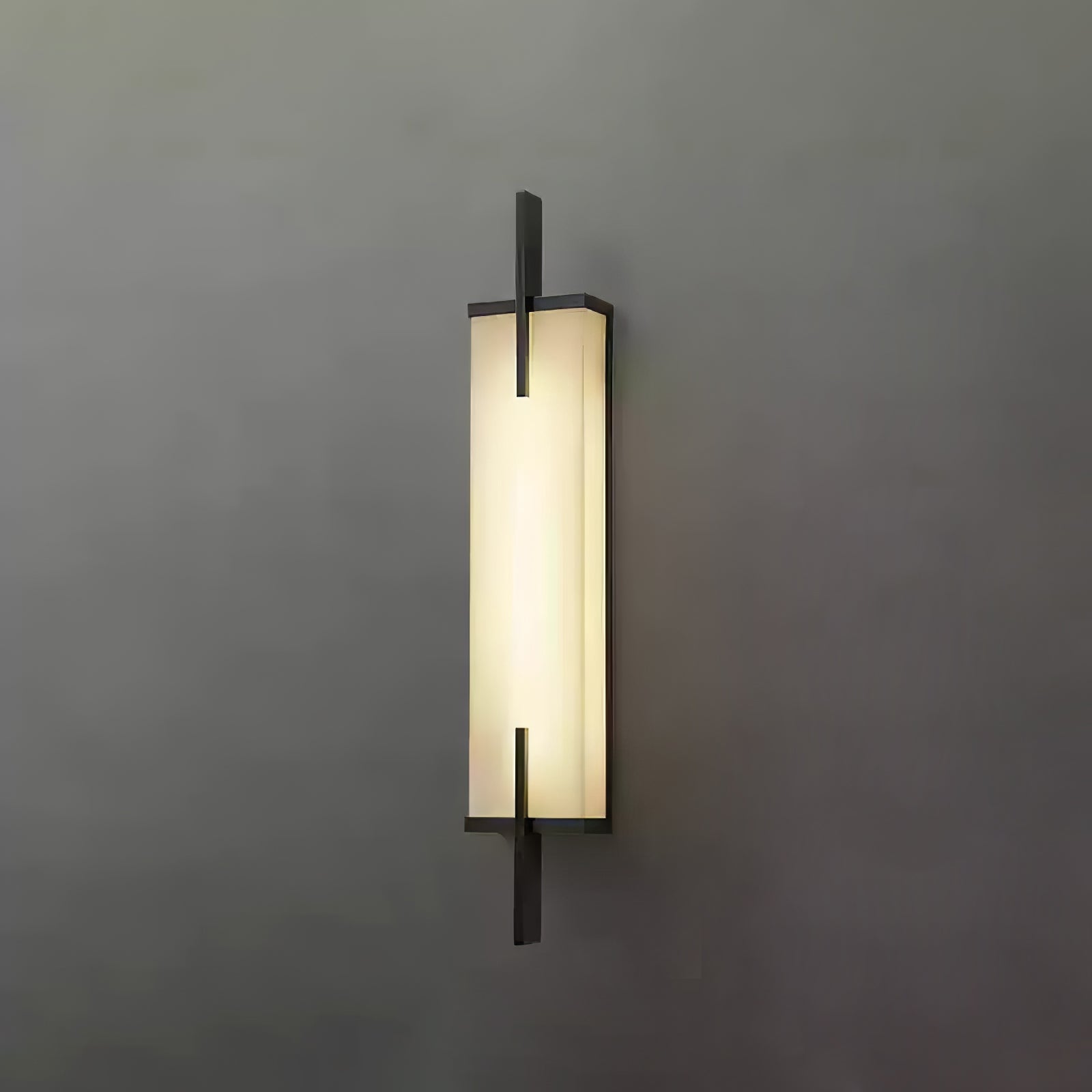Aurcarir Rectangular Alabaster Wall Light - Blowlighting