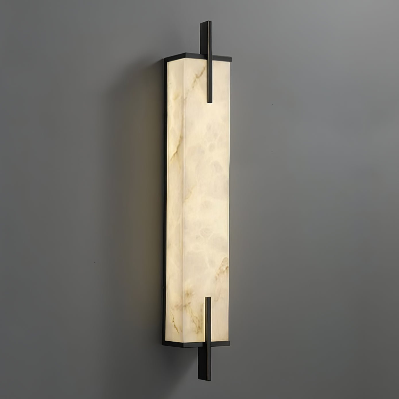 Aurcarir Rectangular Alabaster Wall Light - Blowlighting