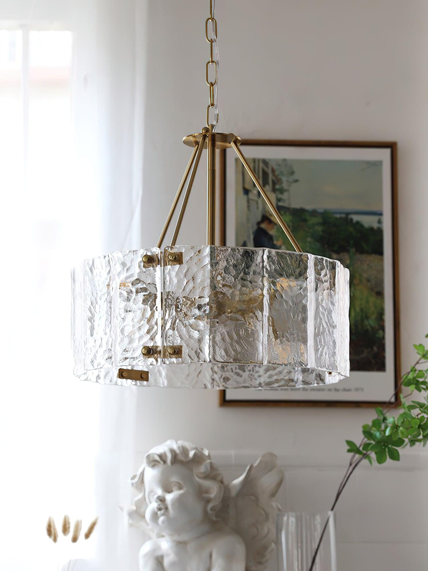 Calvert Chandelier - Blowlighting