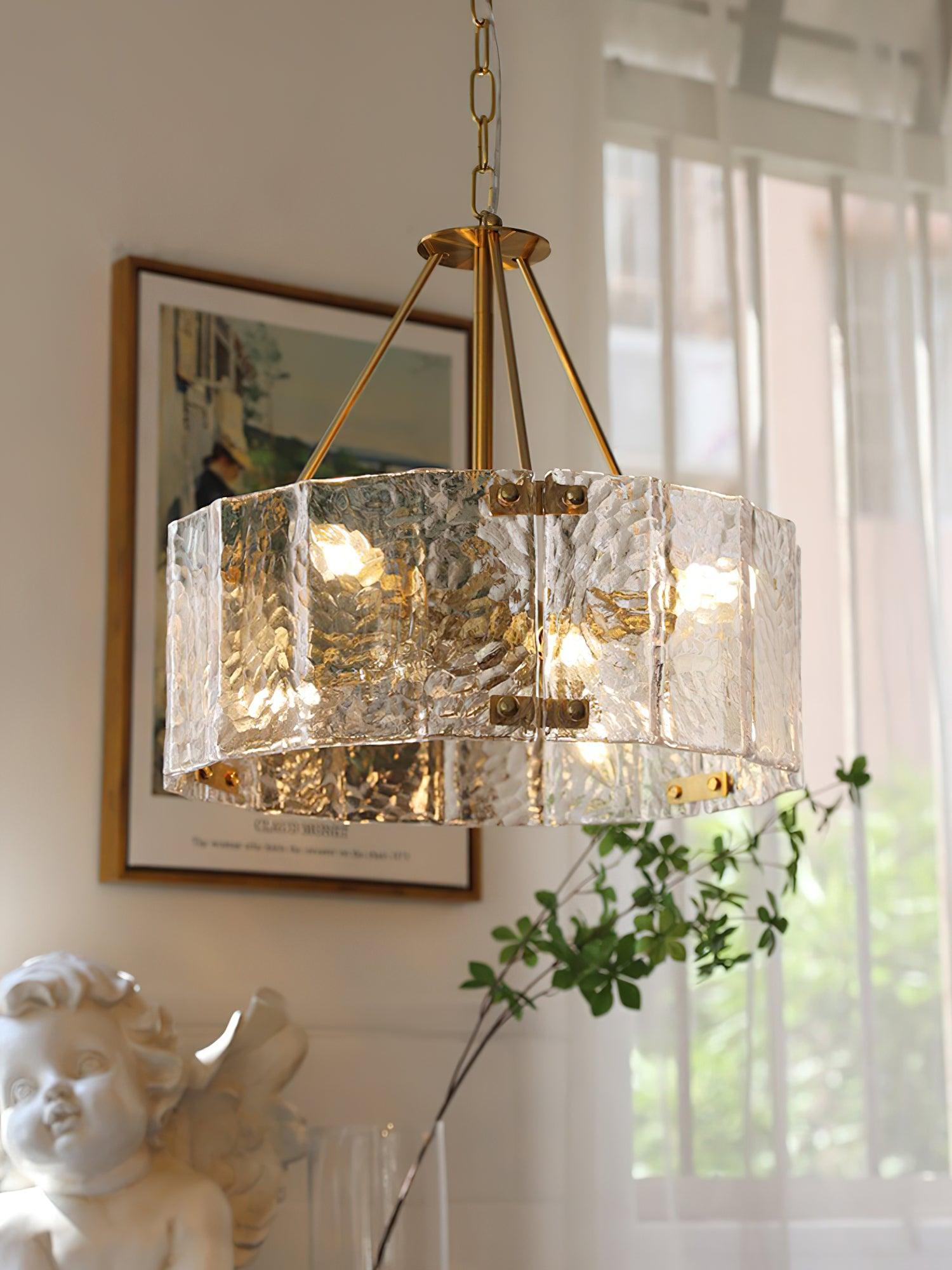 Calvert Chandelier - Blowlighting