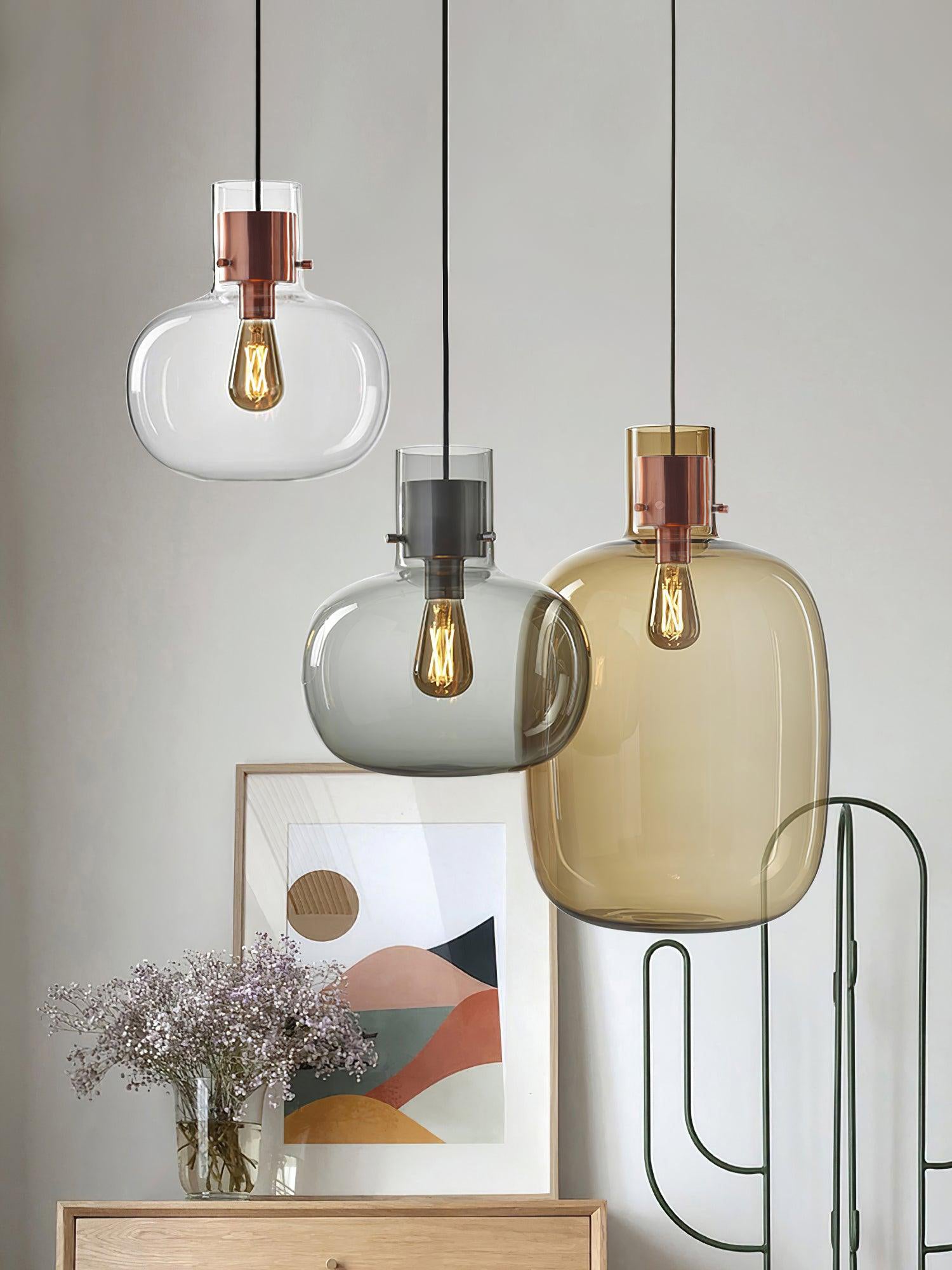 Cambre Glass Pendant Light - Blowlighting