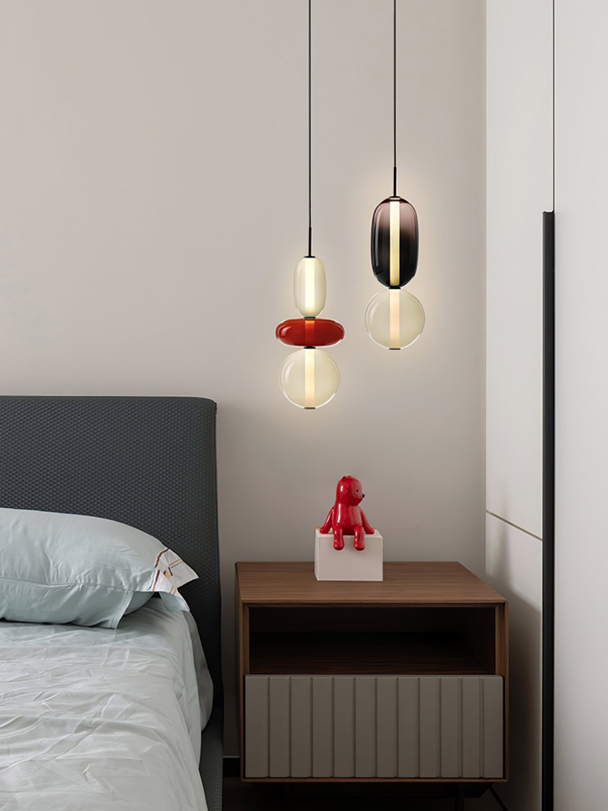 Candied Glass Combo Pendant Light - Blowlighting