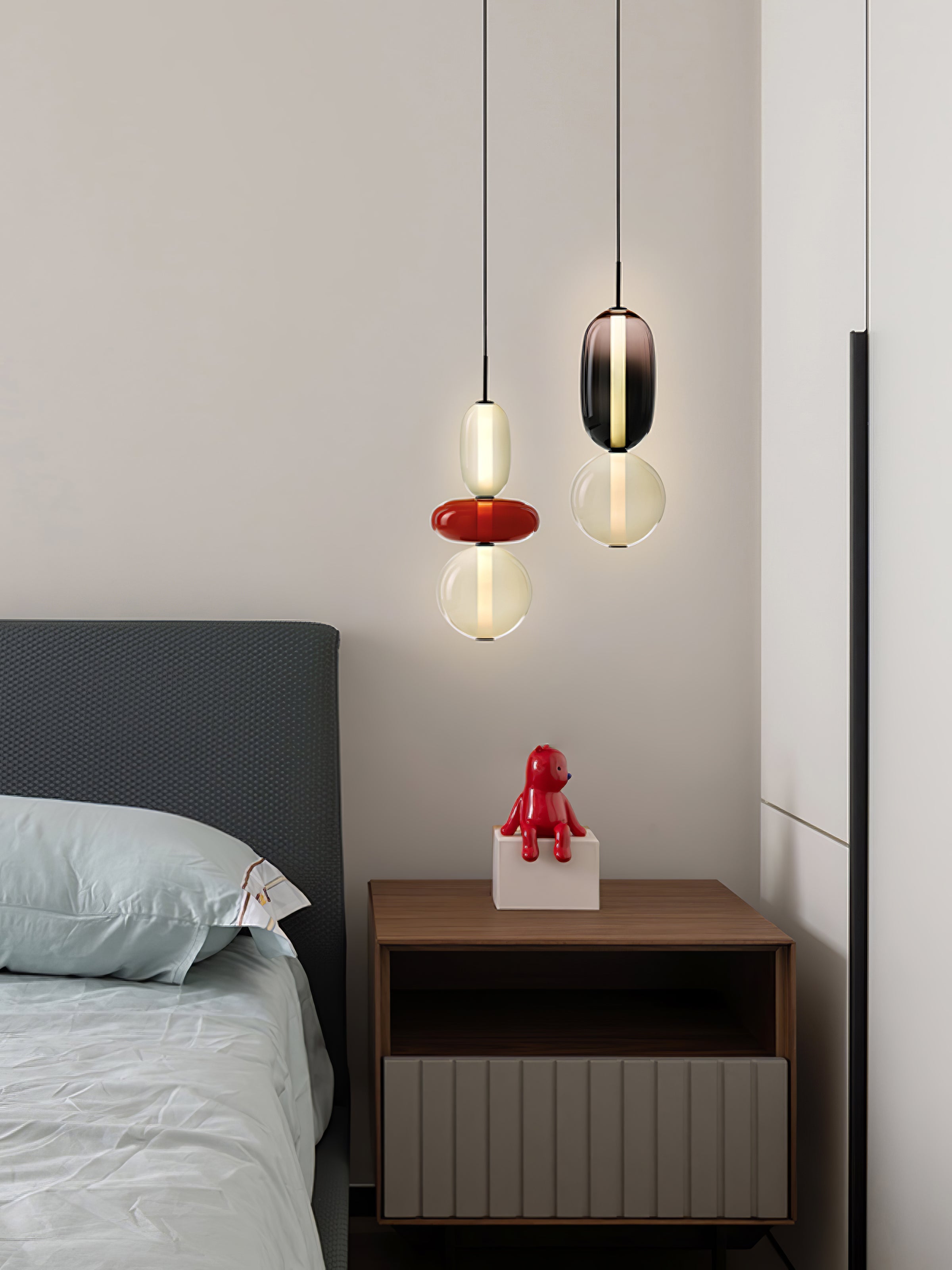 Candied Glass Combo Pendant Light - Blowlighting