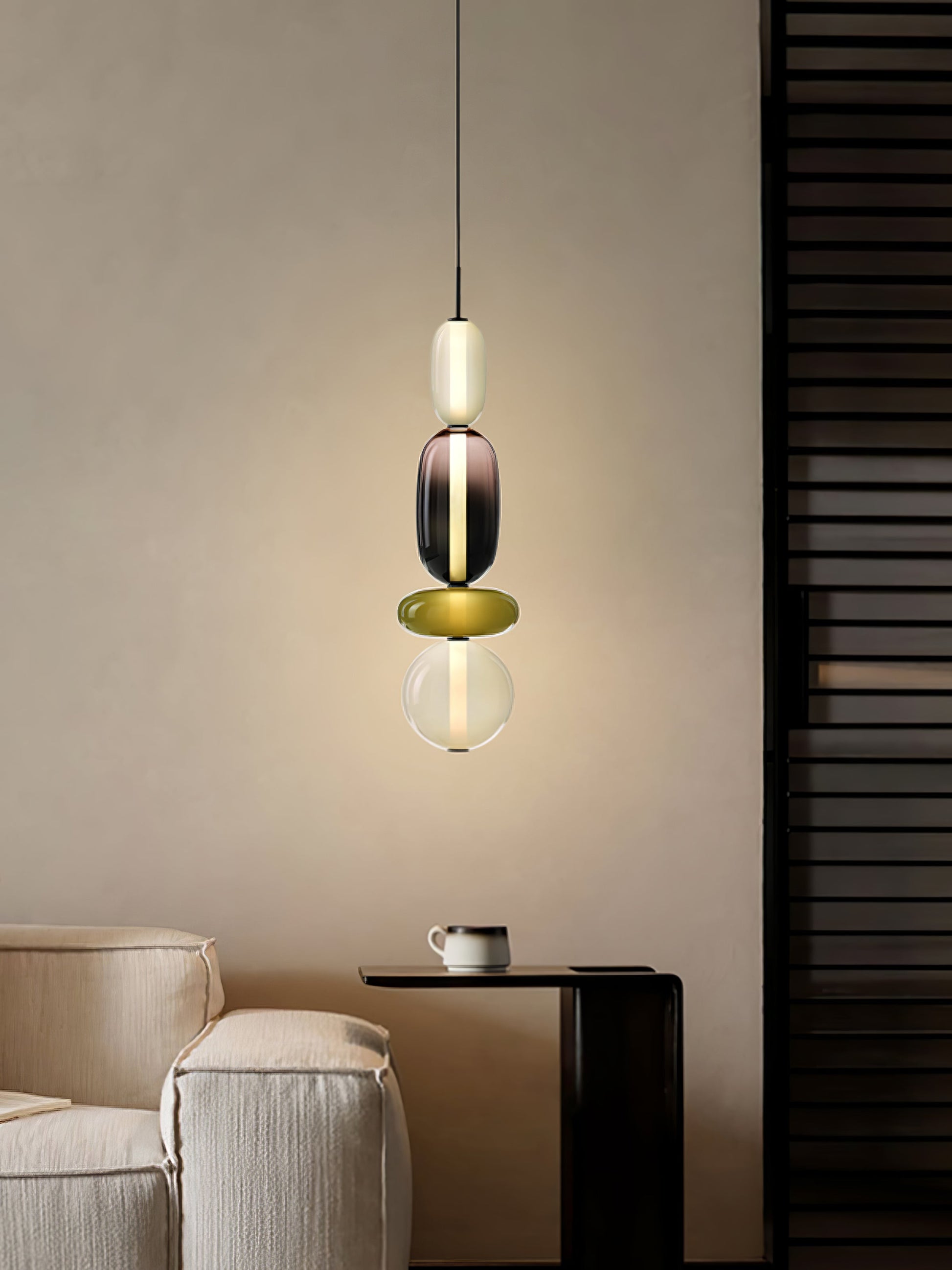 Candied Glass Combo Pendant Light - Blowlighting