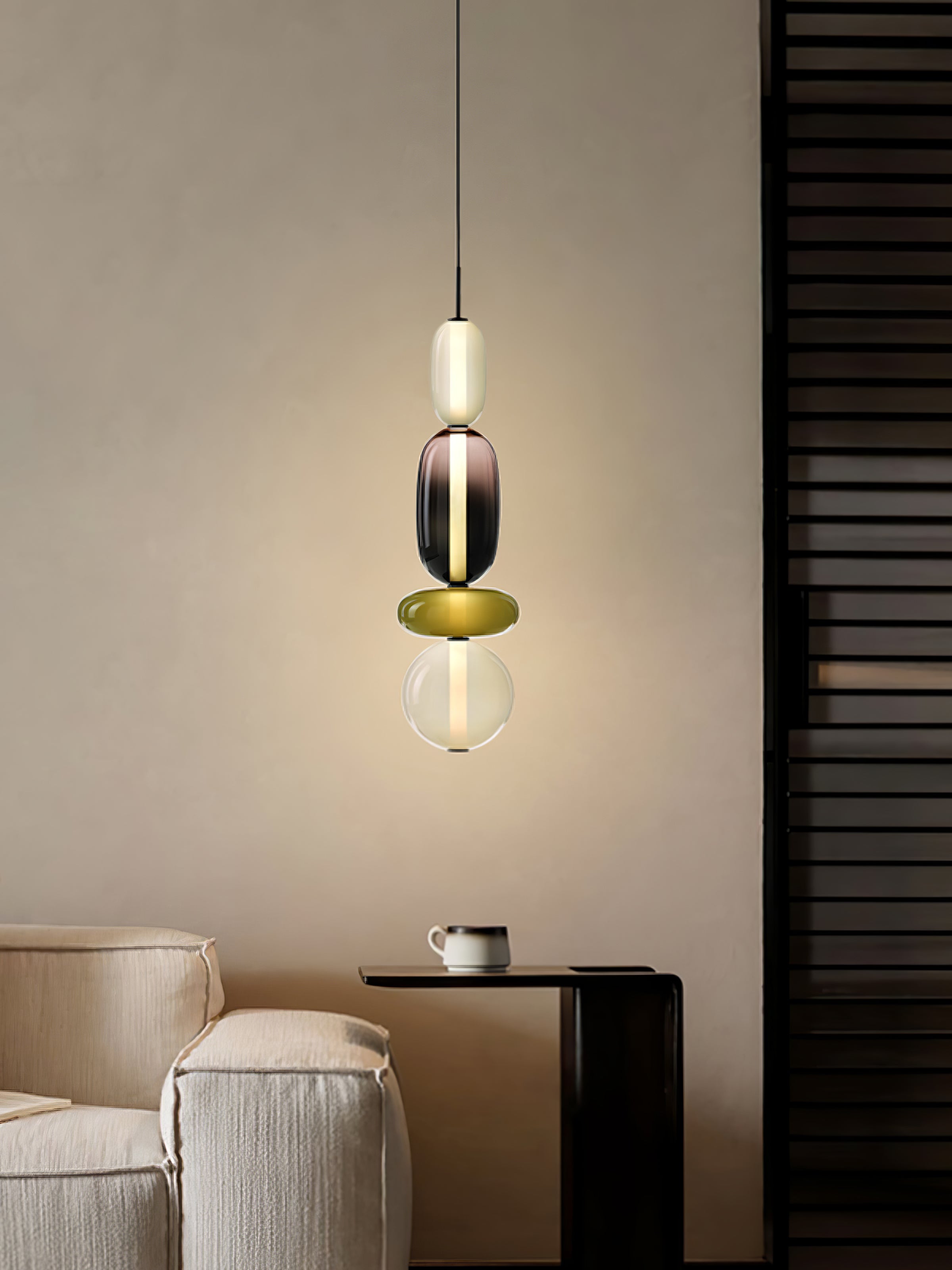 Candied Glass Combo Pendant Light - Blowlighting