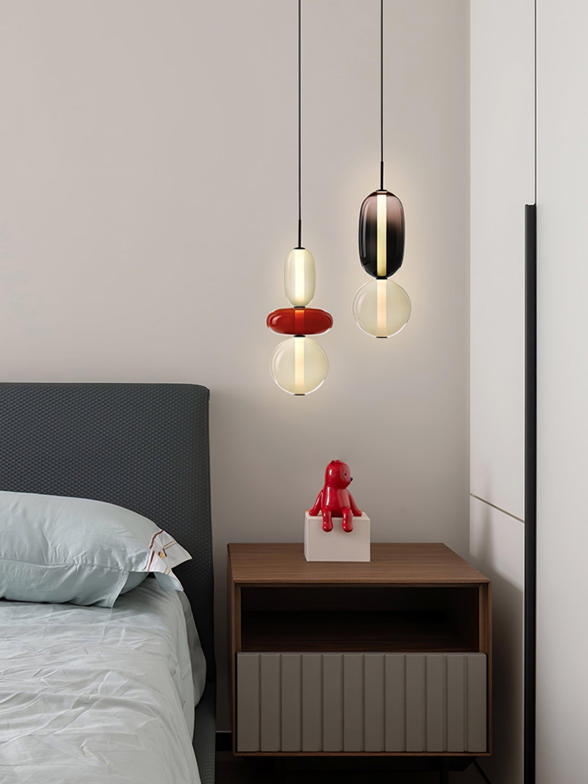 Candied Glass Combo Pendant Light - Blowlighting