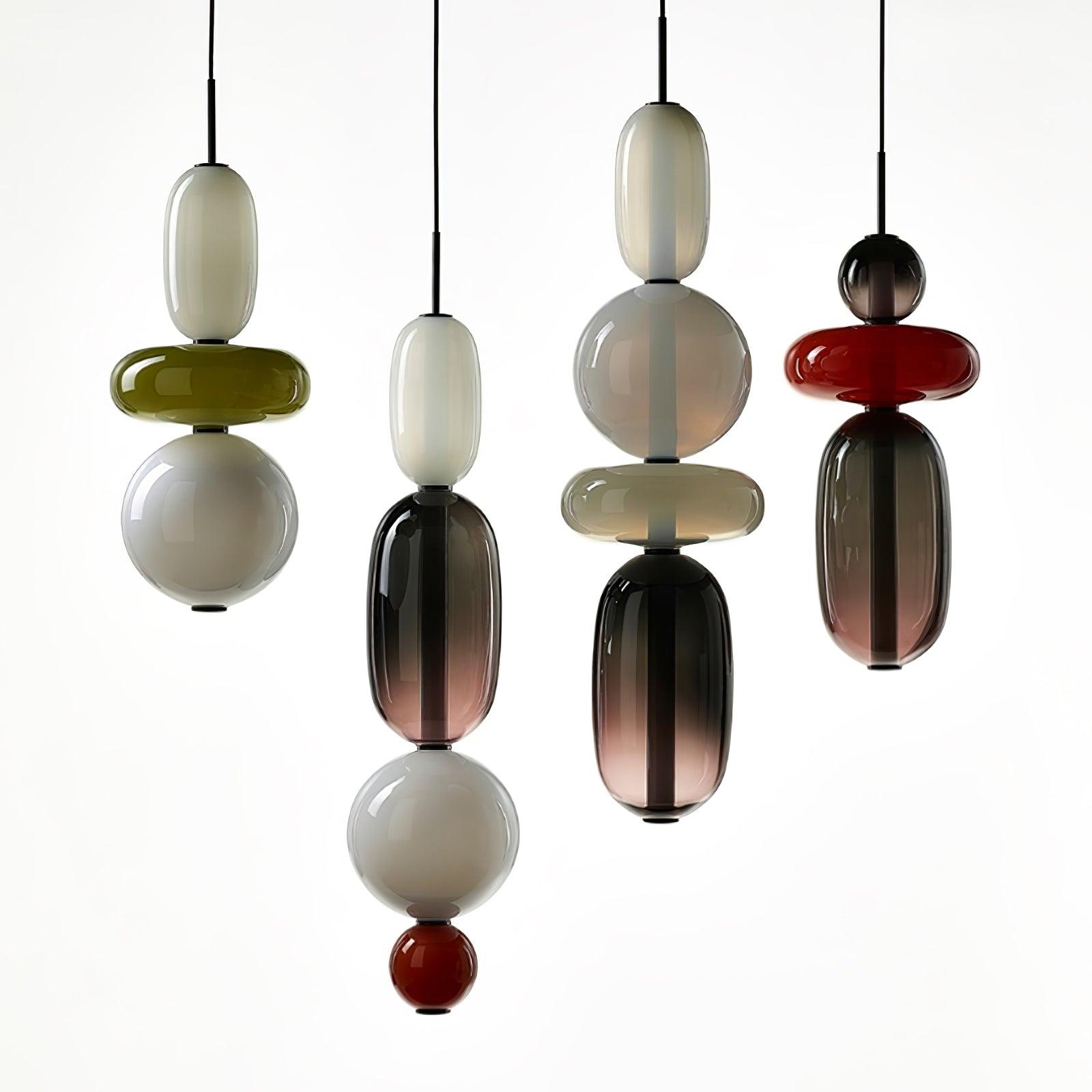 Candied Glass Combo Pendant Light - Blowlighting
