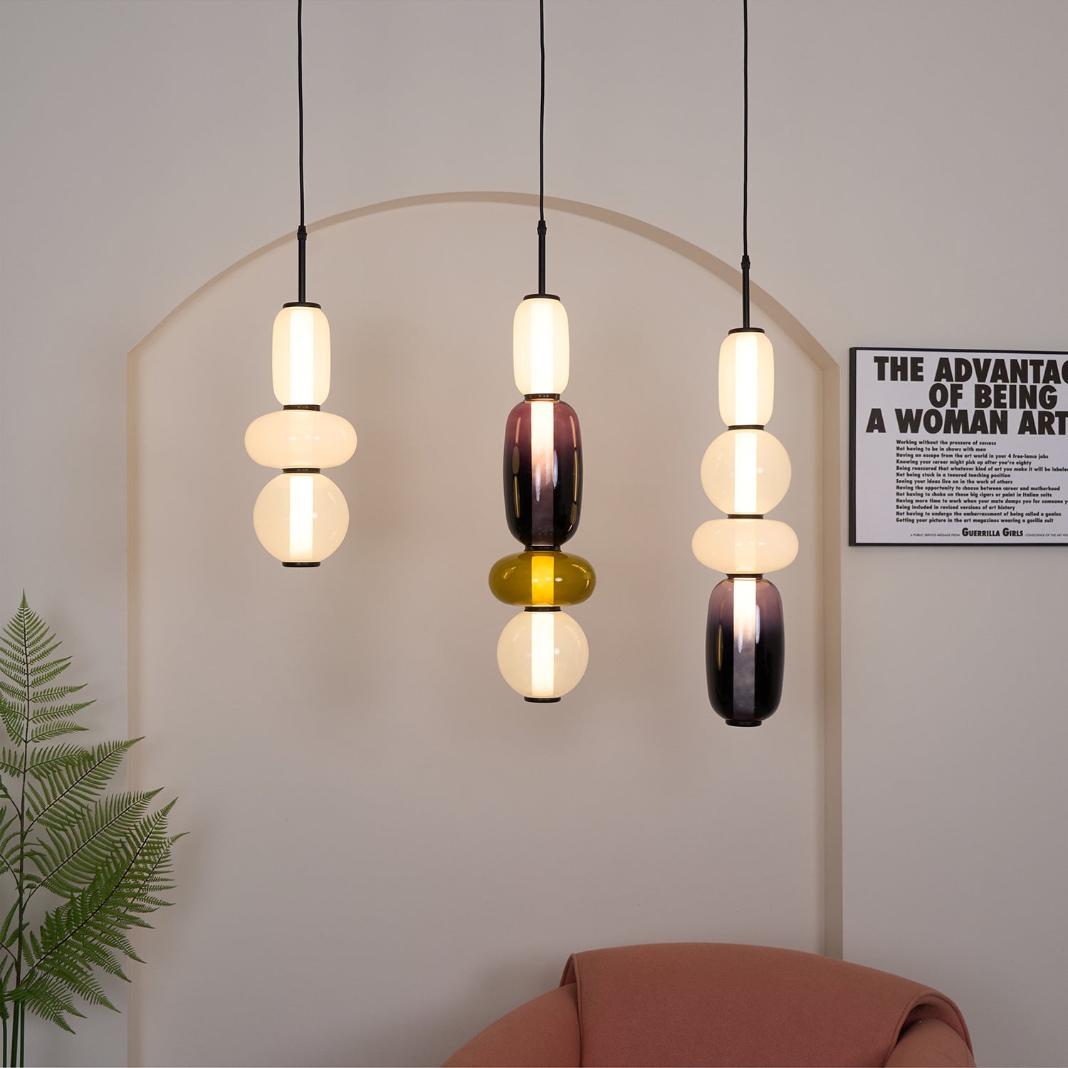 Candied Glass Pendant Light - Blowlighting