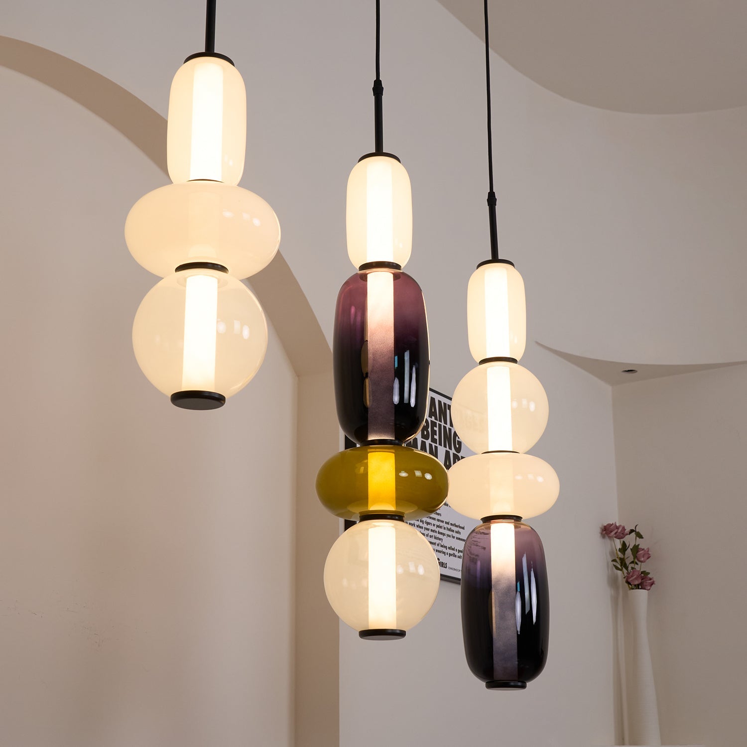 Candied Glass Pendant Light - Blowlighting