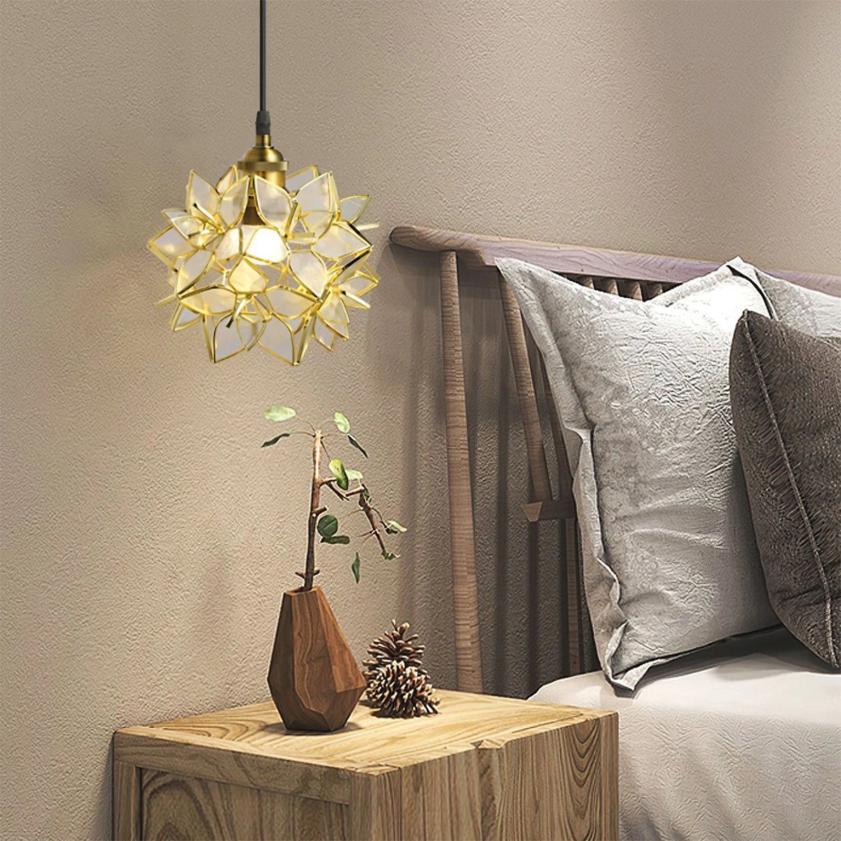 Capiz Pendant Lamp - Blowlighting