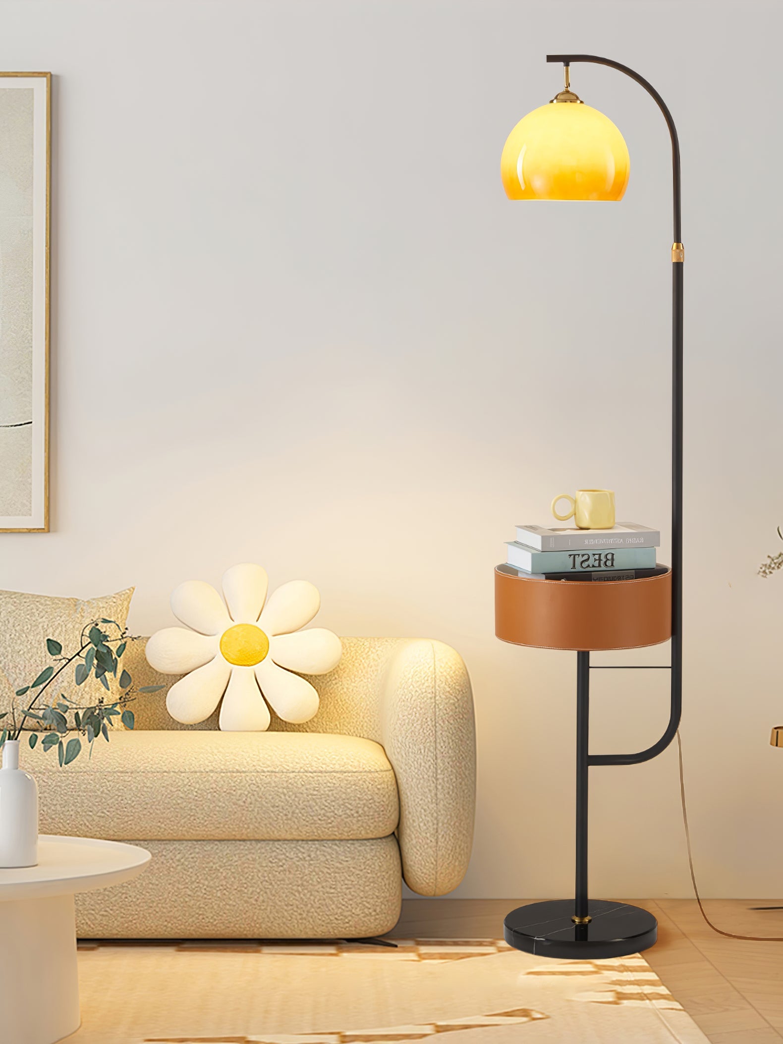 Caramel Arch Floor Lamp - Blowlighting