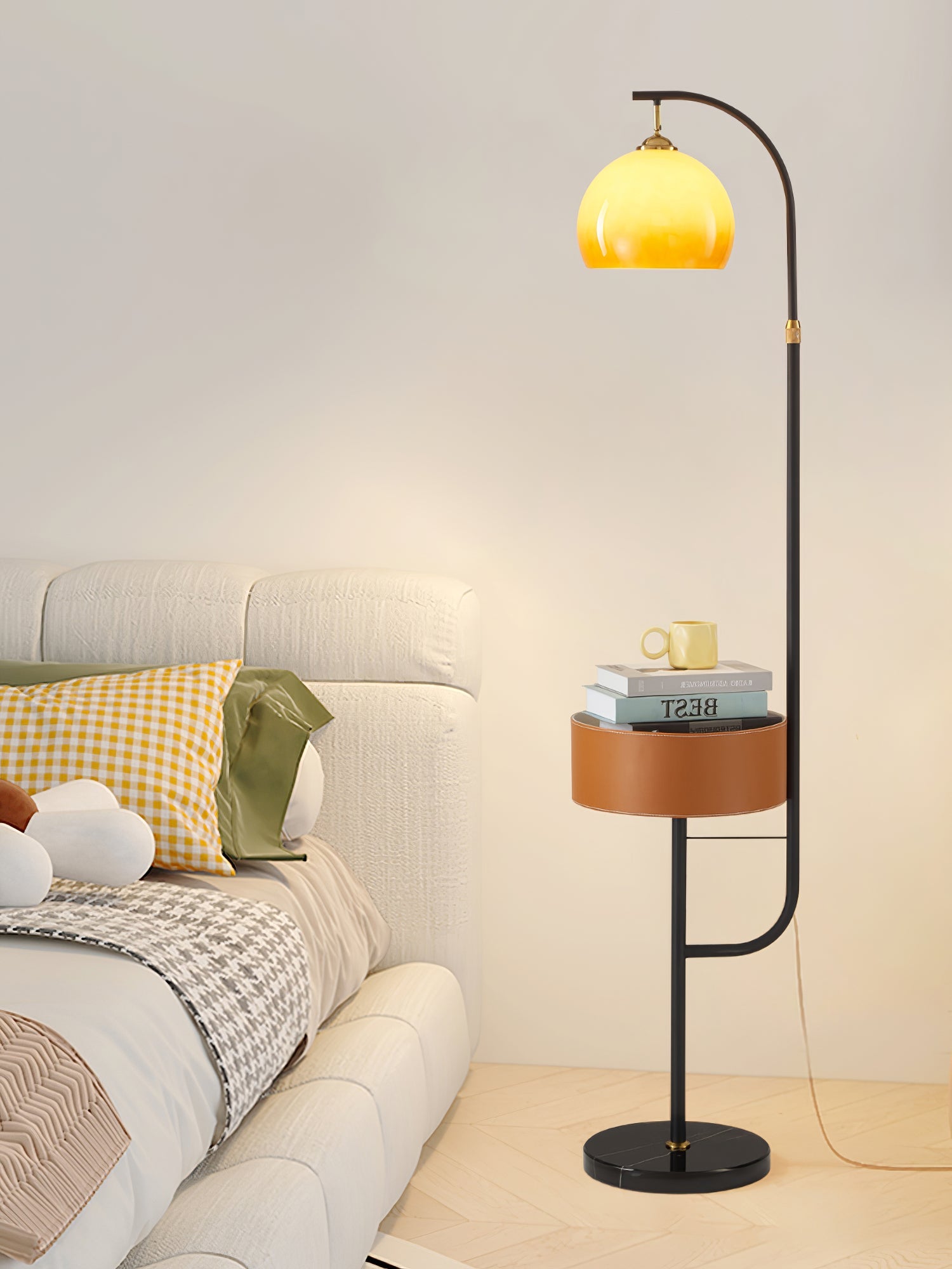 Caramel Arch Floor Lamp - Blowlighting