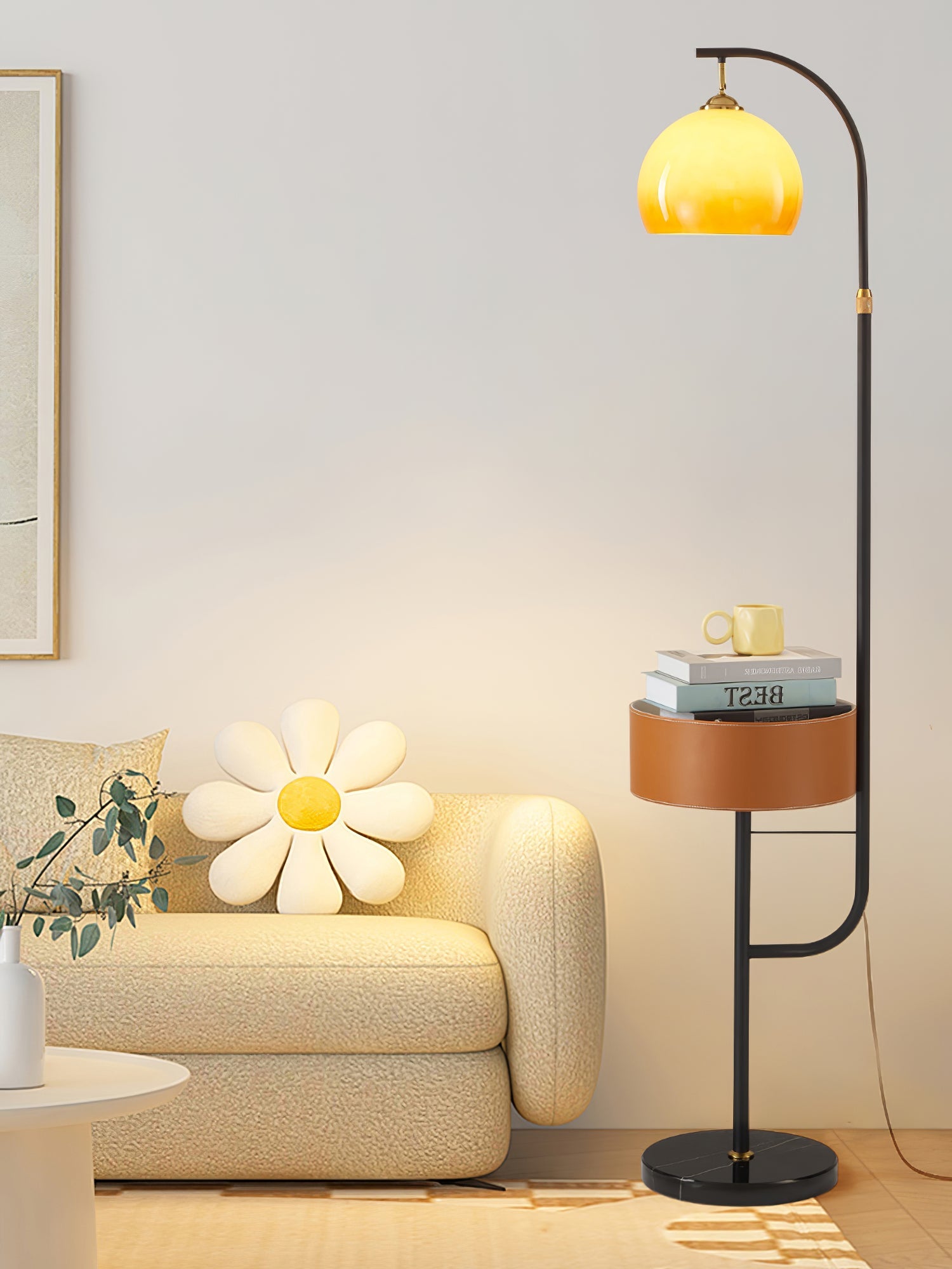 Caramel Arch Floor Lamp - Blowlighting