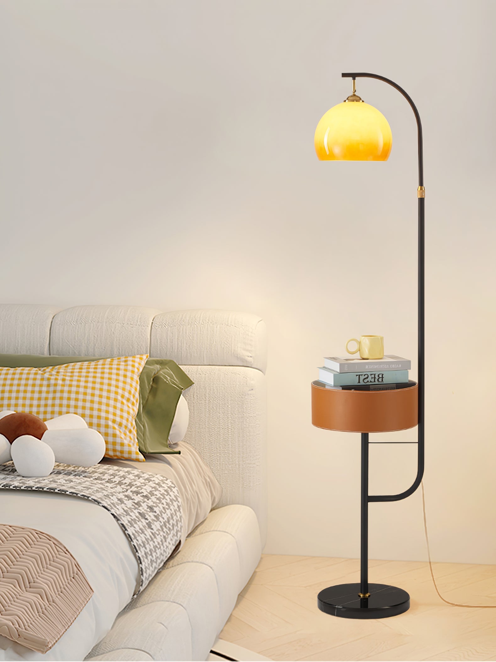 Caramel Arch Floor Lamp - Blowlighting