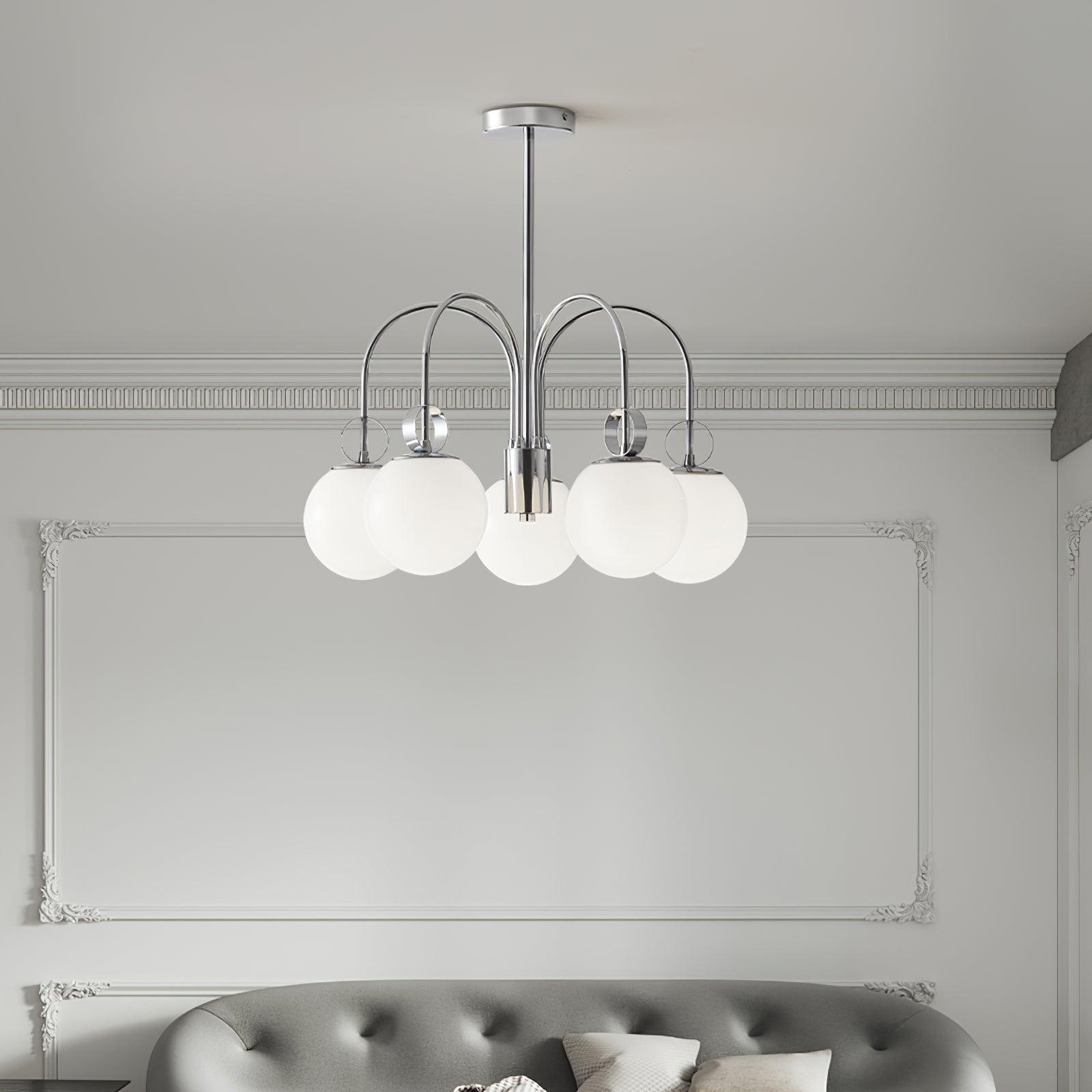Ishaos Elegance Nordic Collection Metal Chandelier - Blowlighting
