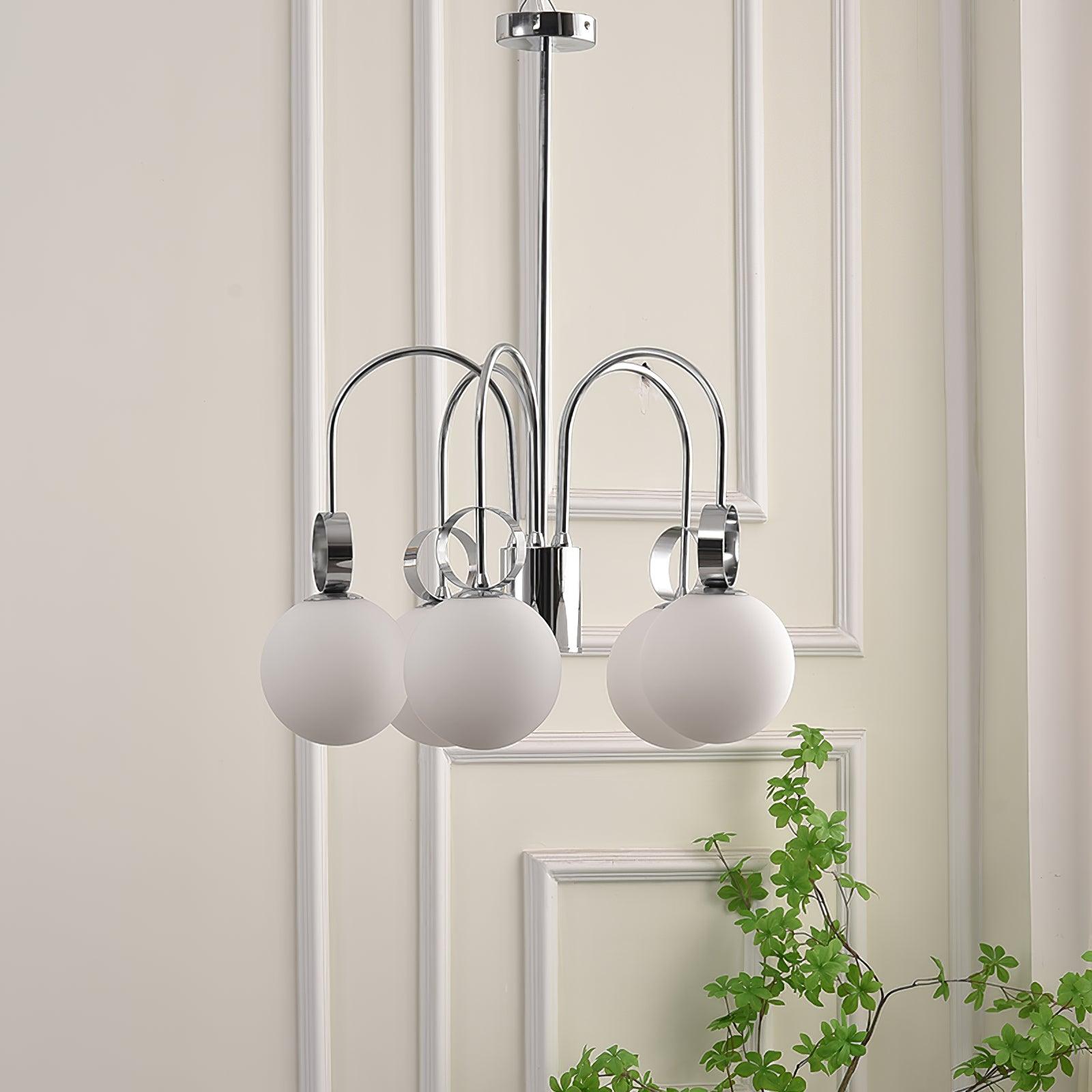 Ishaos Elegance Nordic Collection Metal Chandelier - Blowlighting