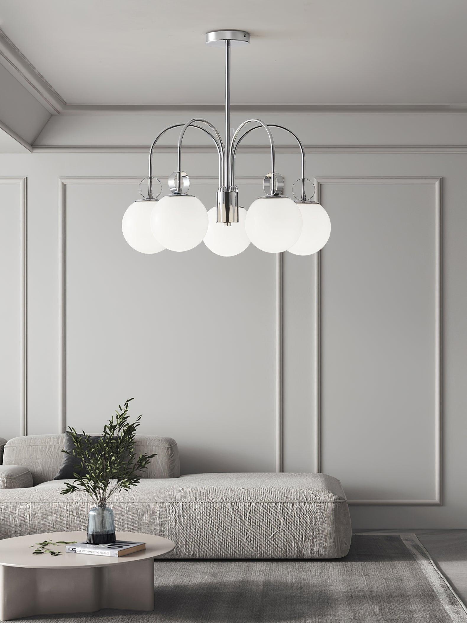 Ishaos Elegance Nordic Collection Metal Chandelier - Blowlighting