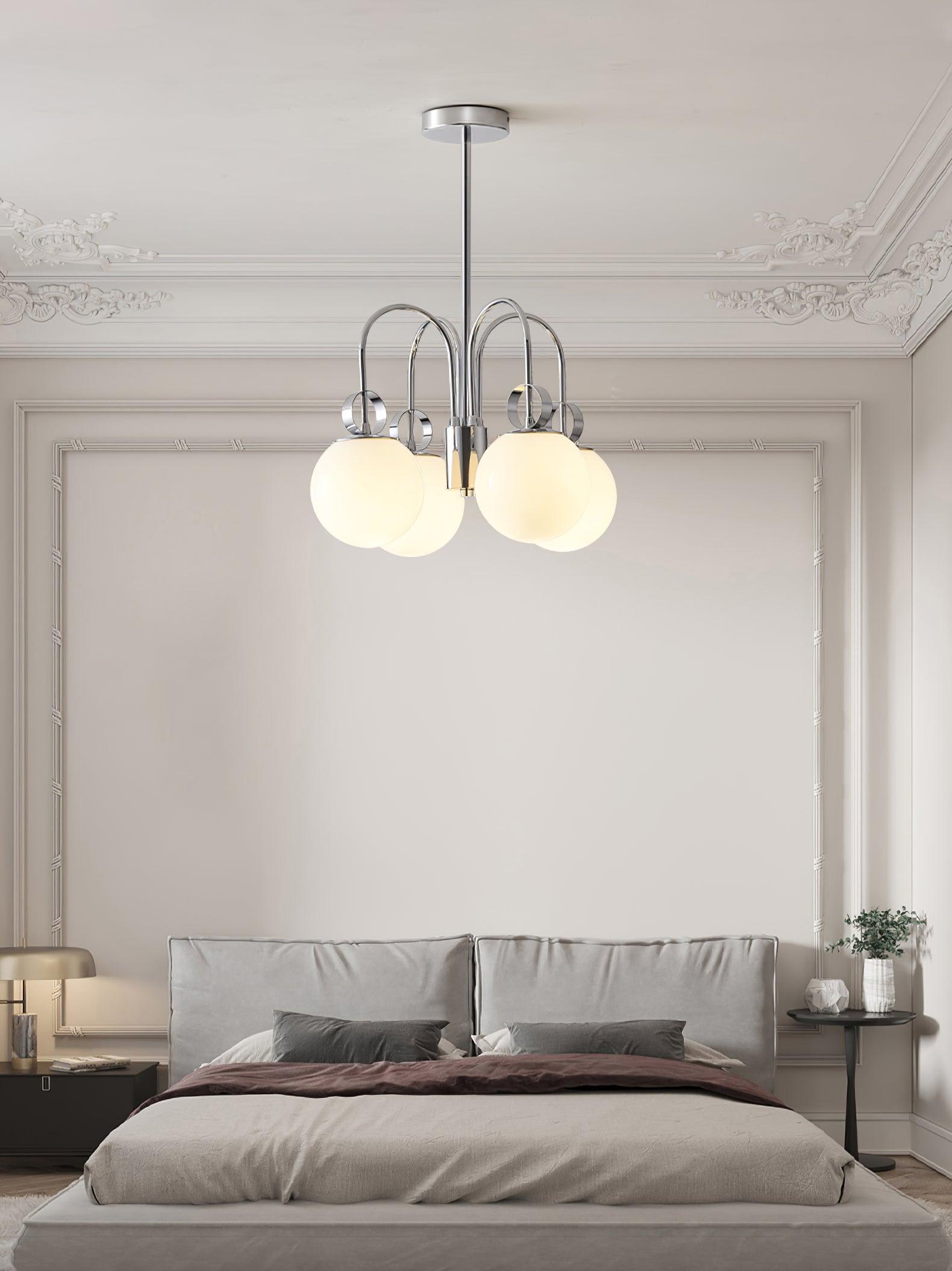 Ishaos Elegance Nordic Collection Metal Chandelier - Blowlighting