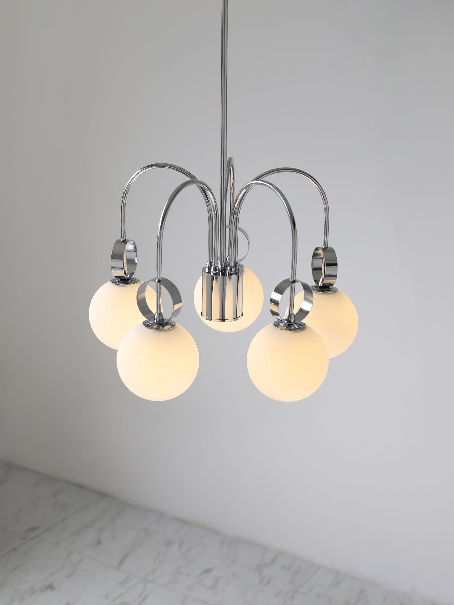 Ishaos Elegance Nordic Collection Metal Chandelier - Blowlighting