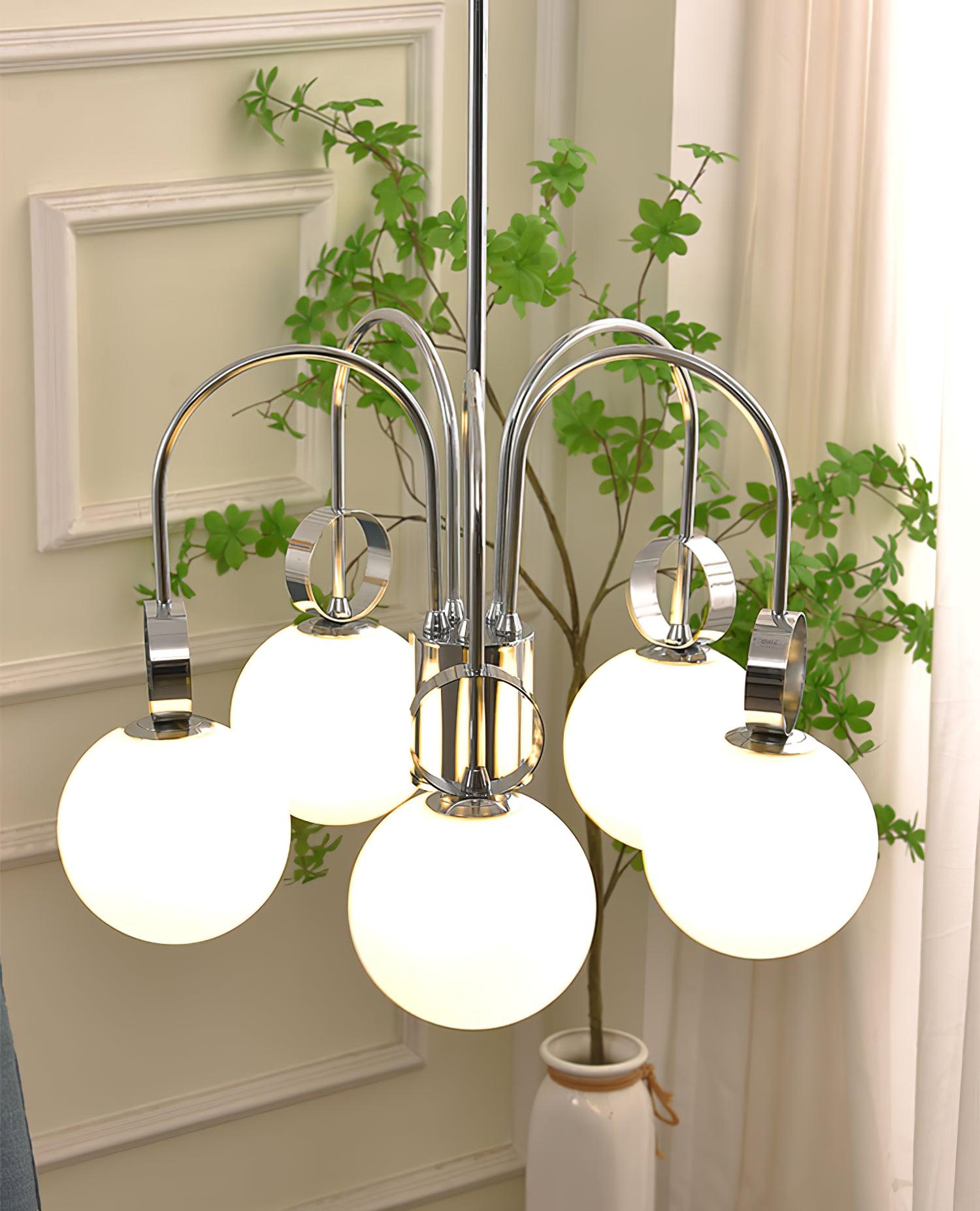 Ishaos Elegance Nordic Collection Metal Chandelier - Blowlighting