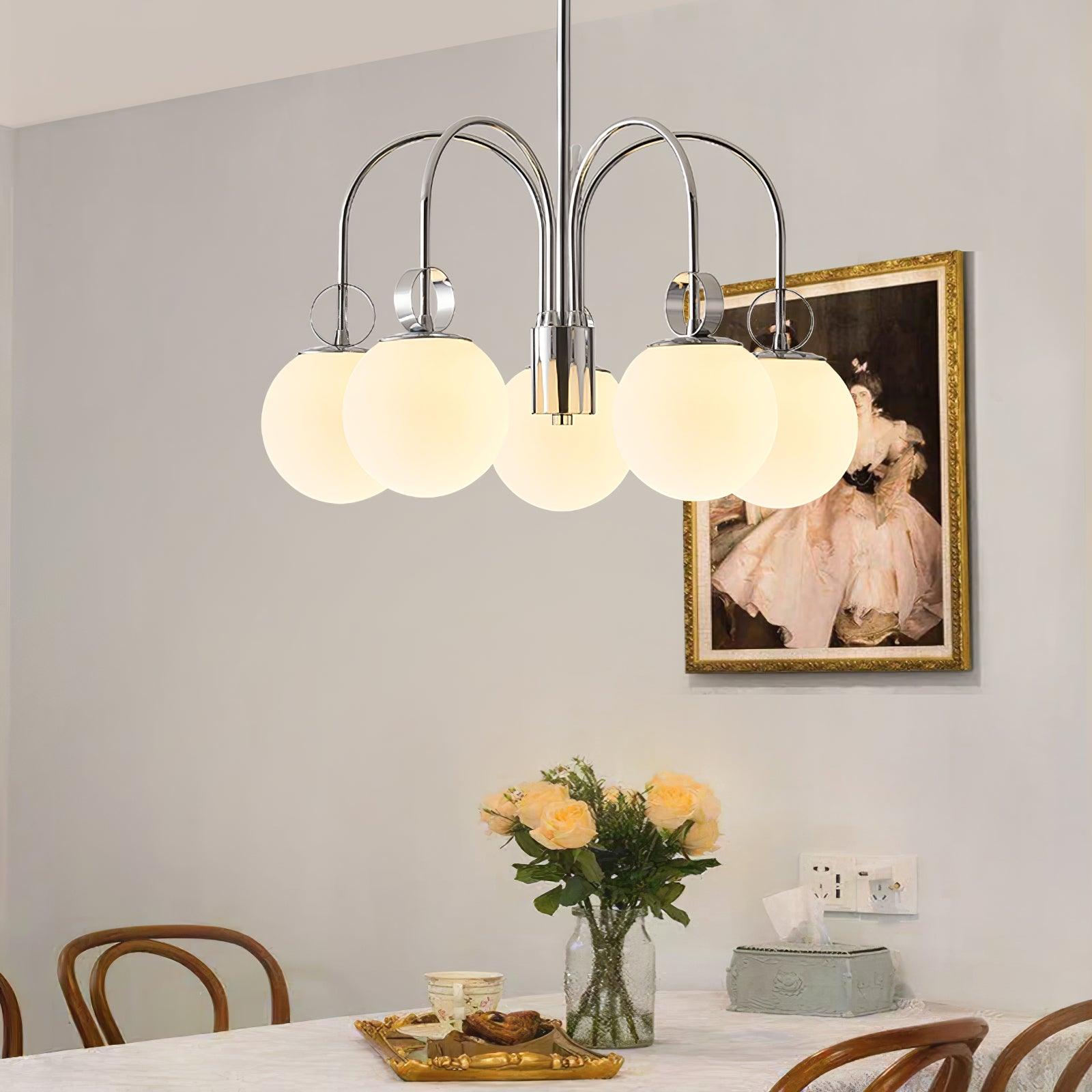 Ishaos Elegance Nordic Collection Metal Chandelier - Blowlighting