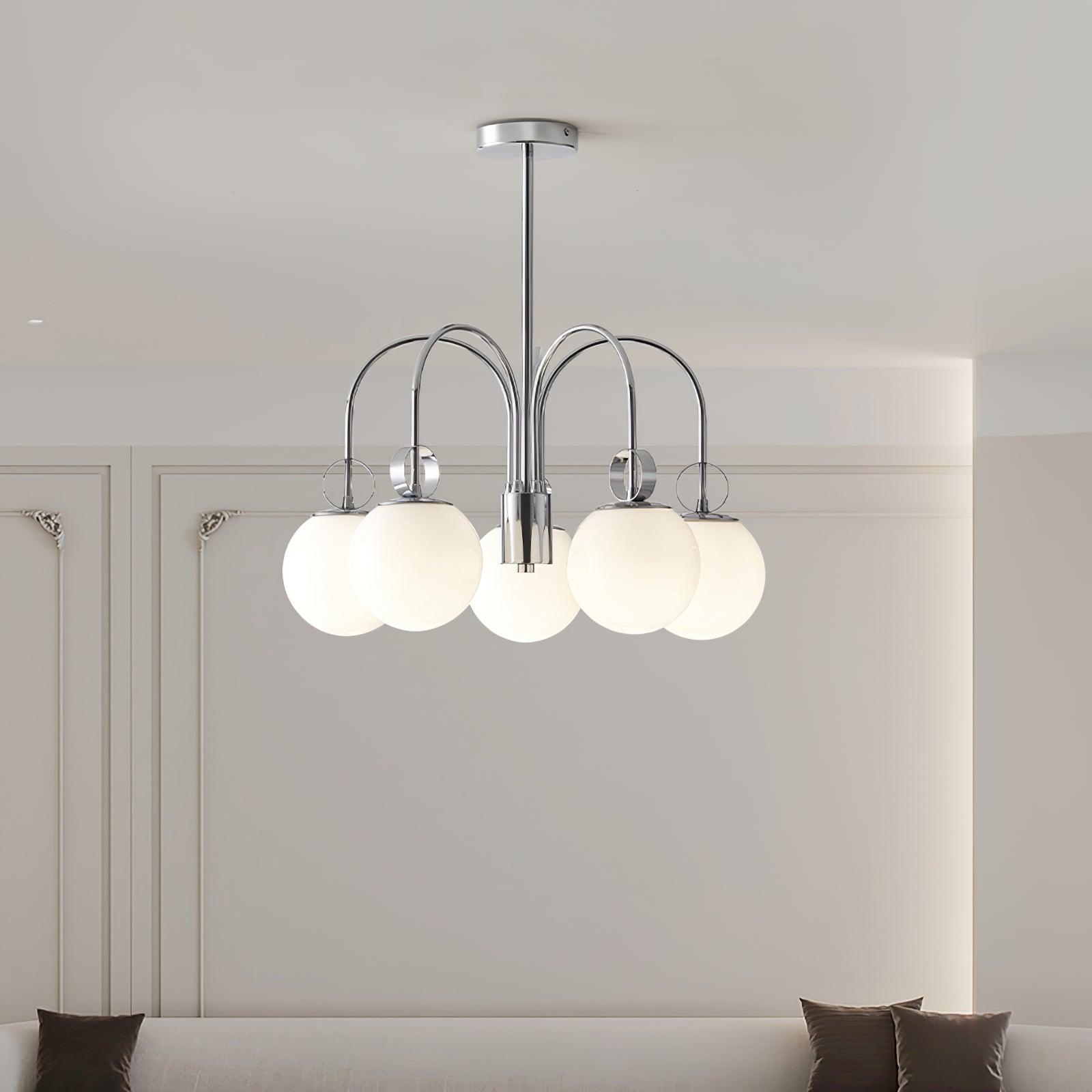 Ishaos Elegance Nordic Collection Metal Chandelier - Blowlighting