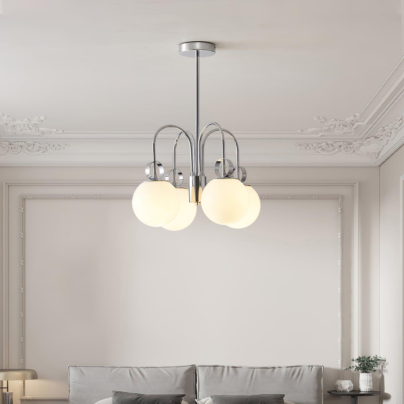 Ishaos Elegance Nordic Collection Metal Chandelier - Blowlighting