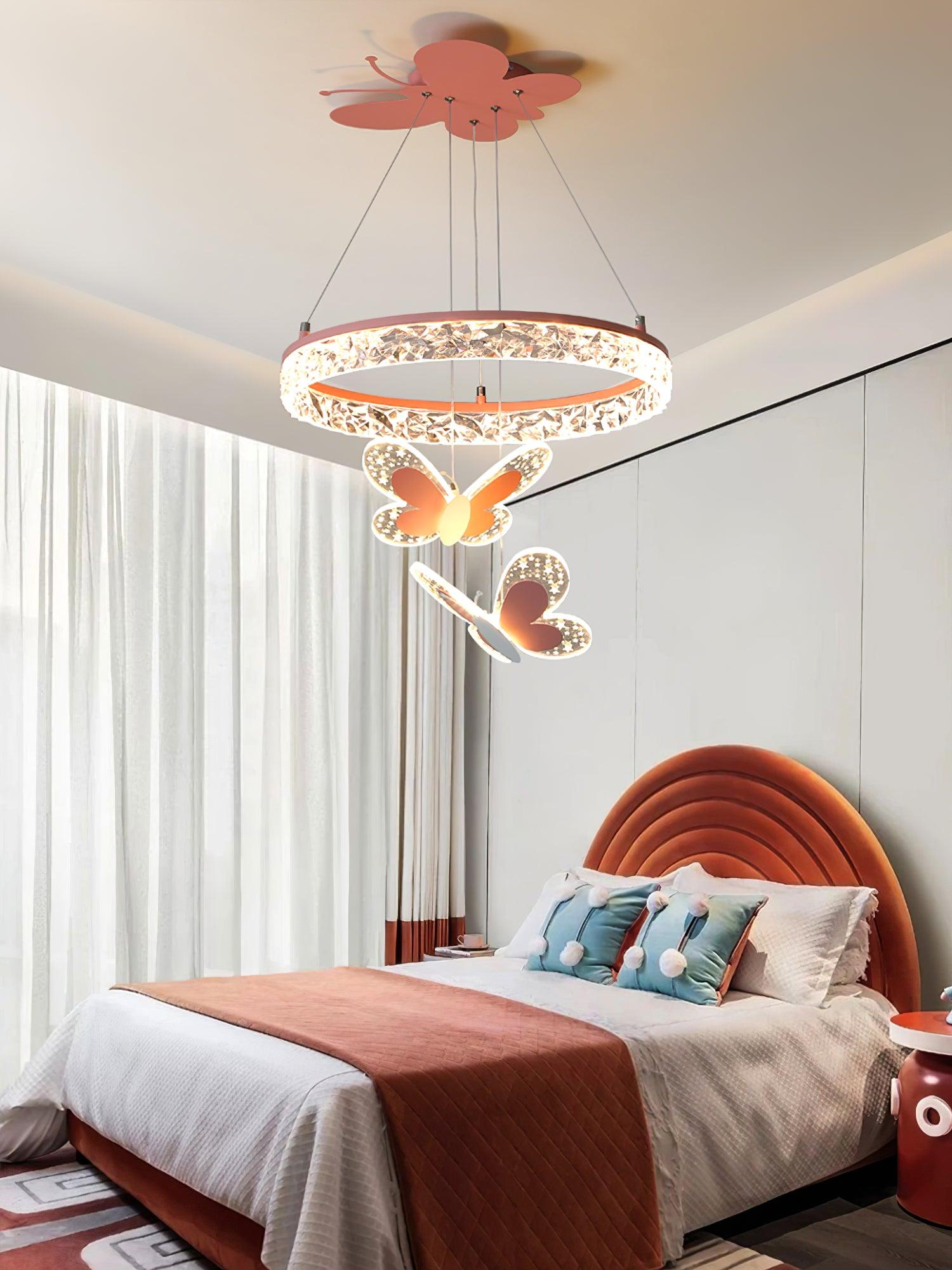 Cartoon Butterfly Acrylic Pendant Lamp - Blowlighting