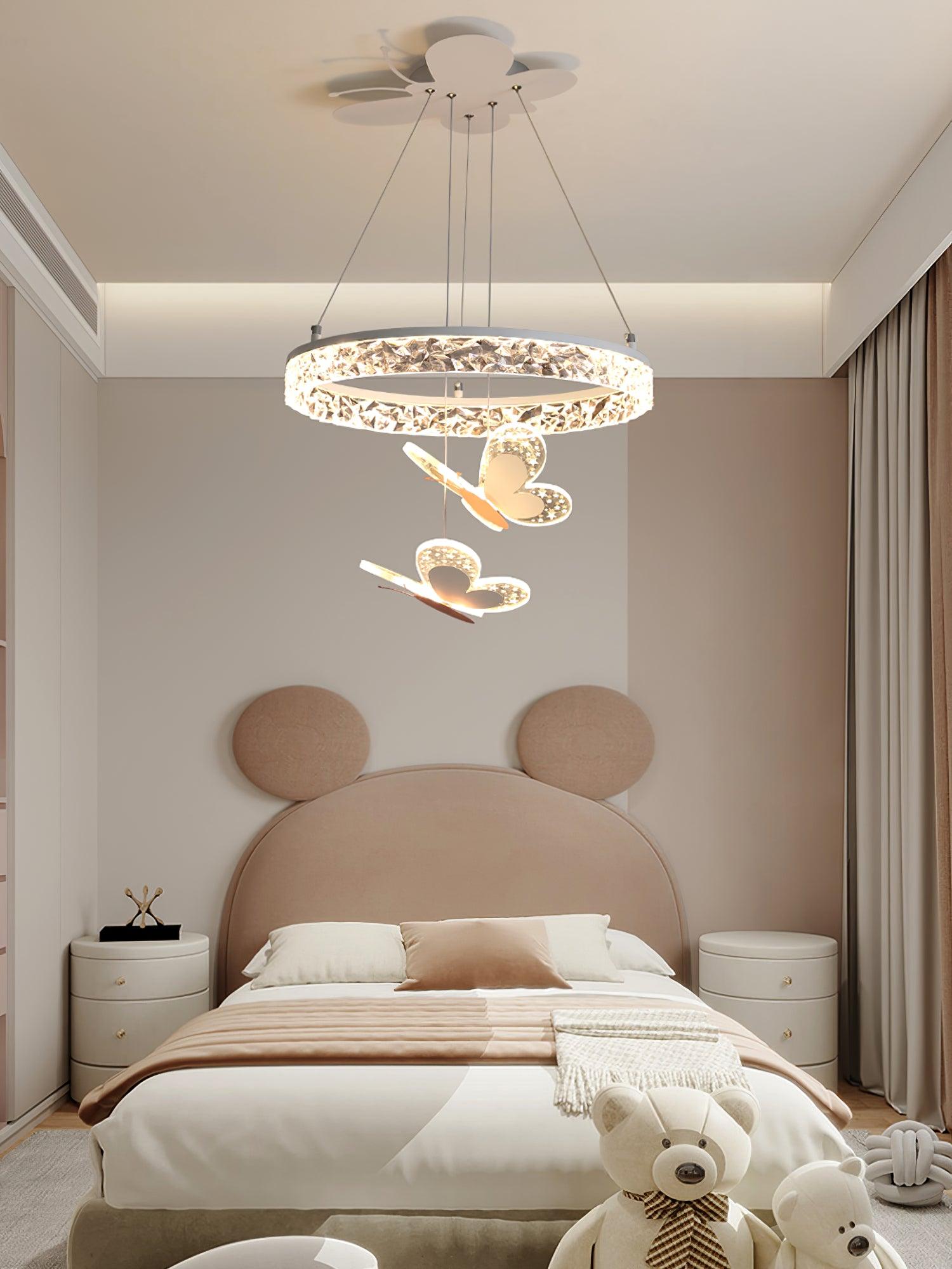 Cartoon Butterfly Acrylic Pendant Lamp - Blowlighting