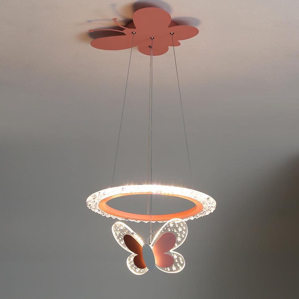 Cartoon Butterfly Acrylic Pendant Lamp - Blowlighting