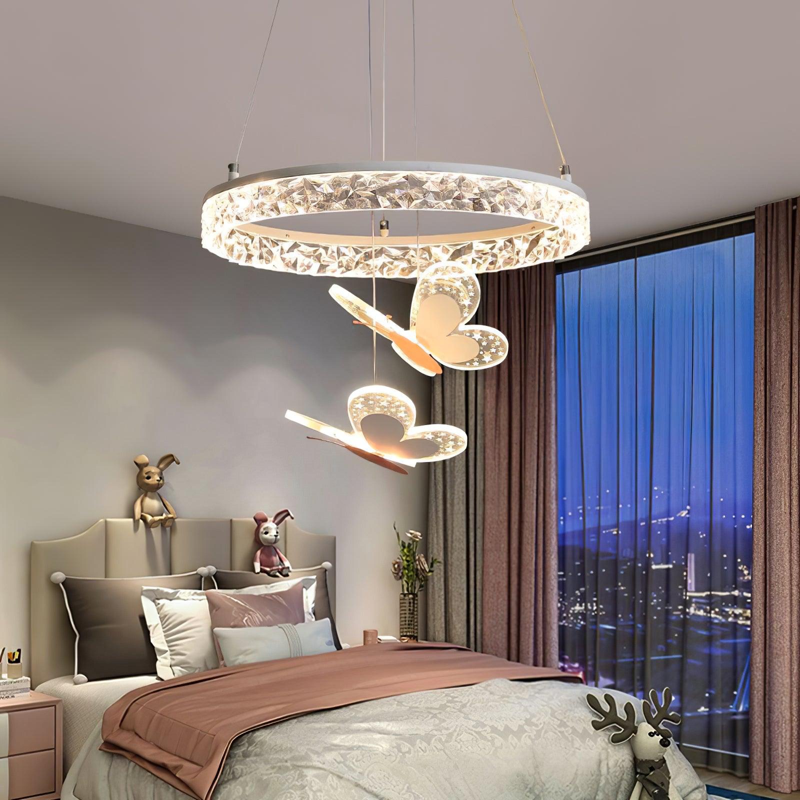 Cartoon Butterfly Acrylic Pendant Lamp - Blowlighting