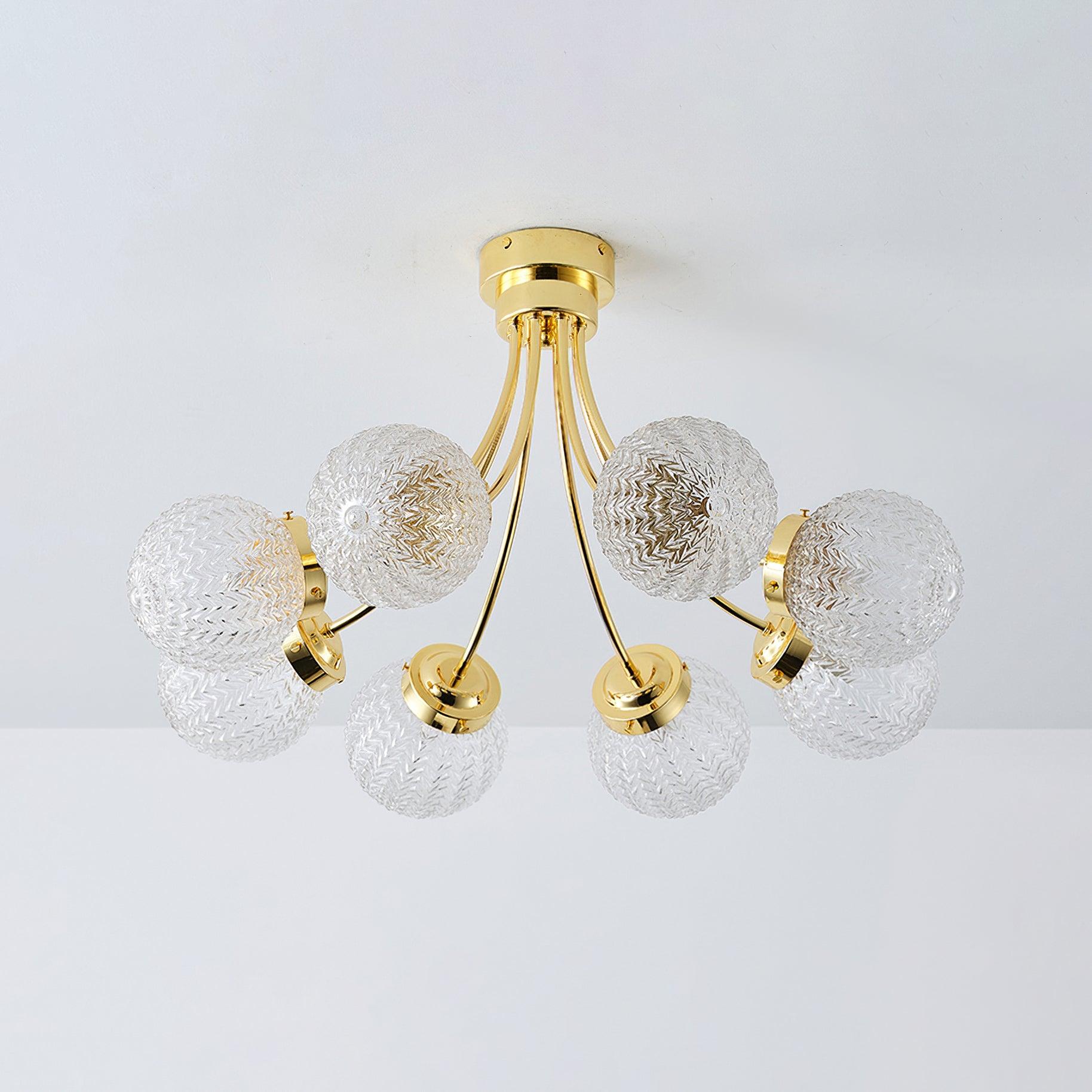 Carved Glass Ceiling Lamp - Blowlighting