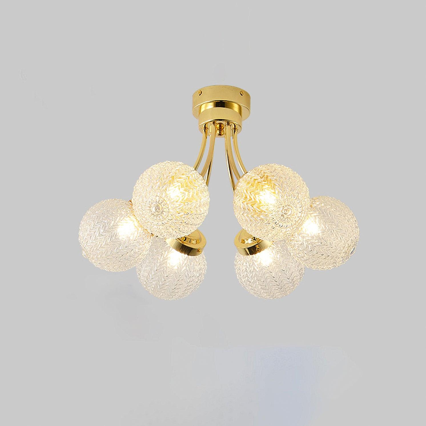 Carved Glass Ceiling Lamp - Blowlighting