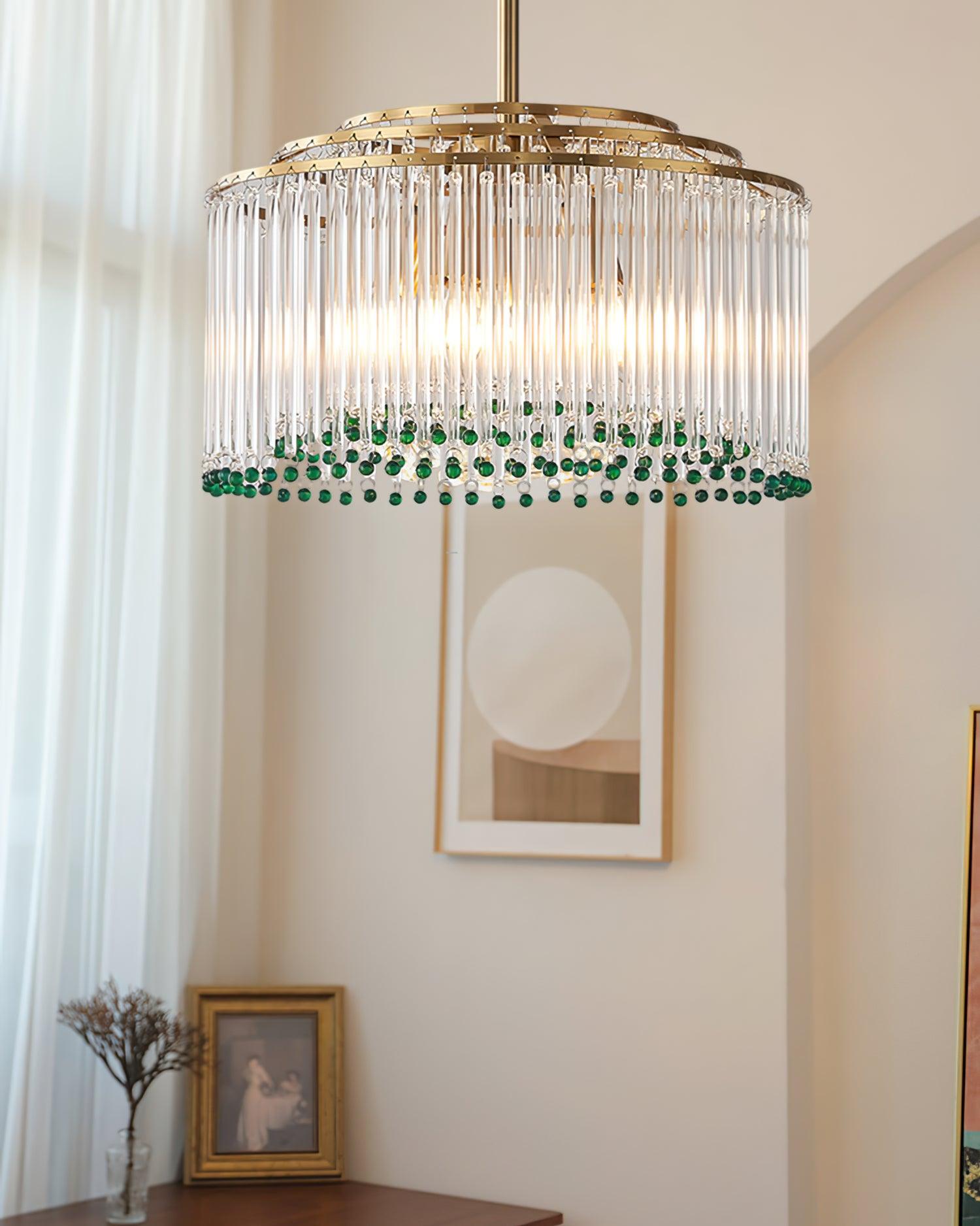Ulcarir Postmodern Luxury Metal Glass Chandelier - Blowlighting